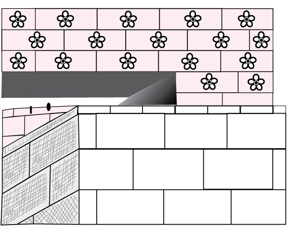 Flower Dive, Digital Art, initial sketch, 2007