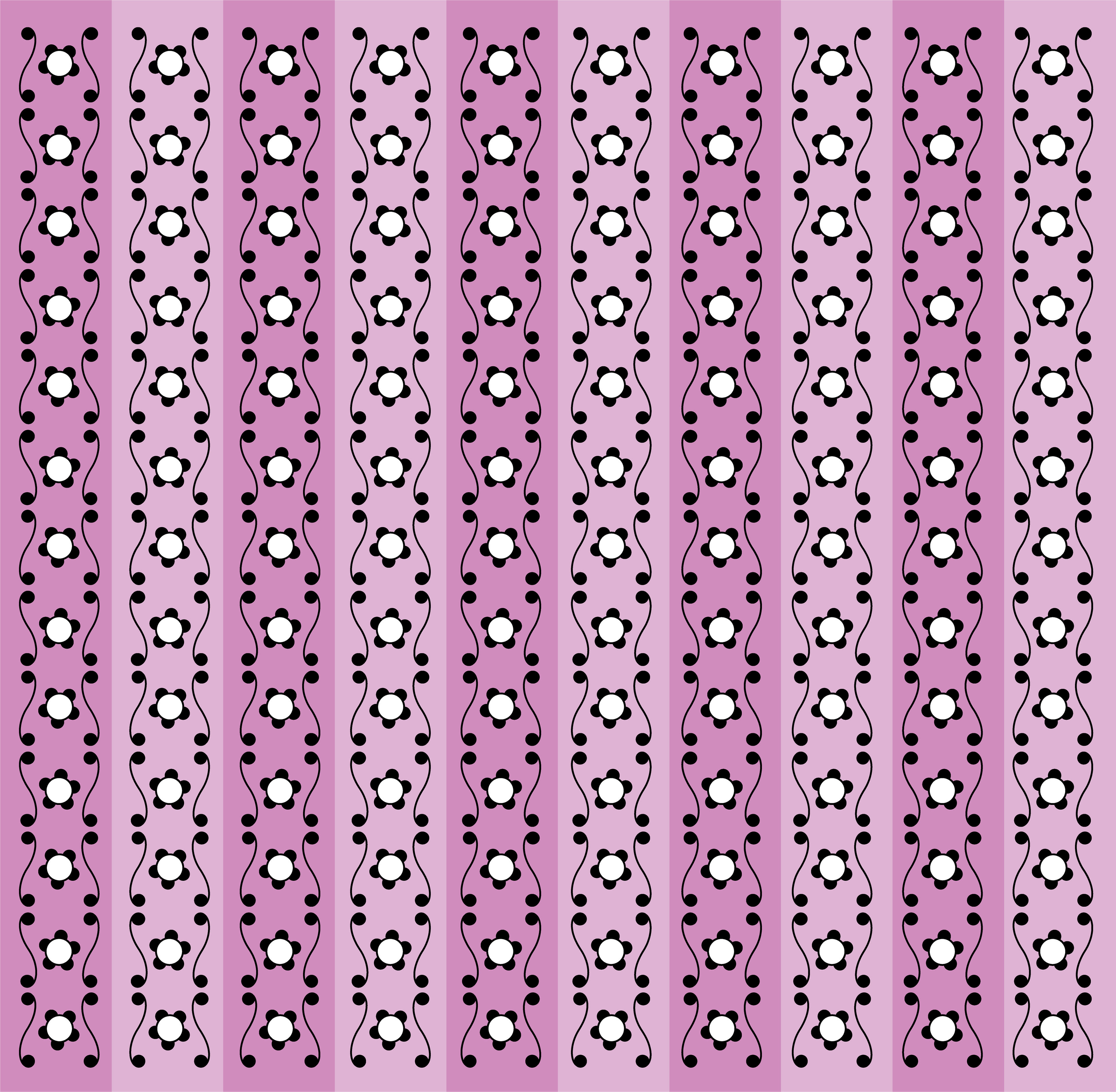 Rosette, Digital Art, Pattern 5, 2025