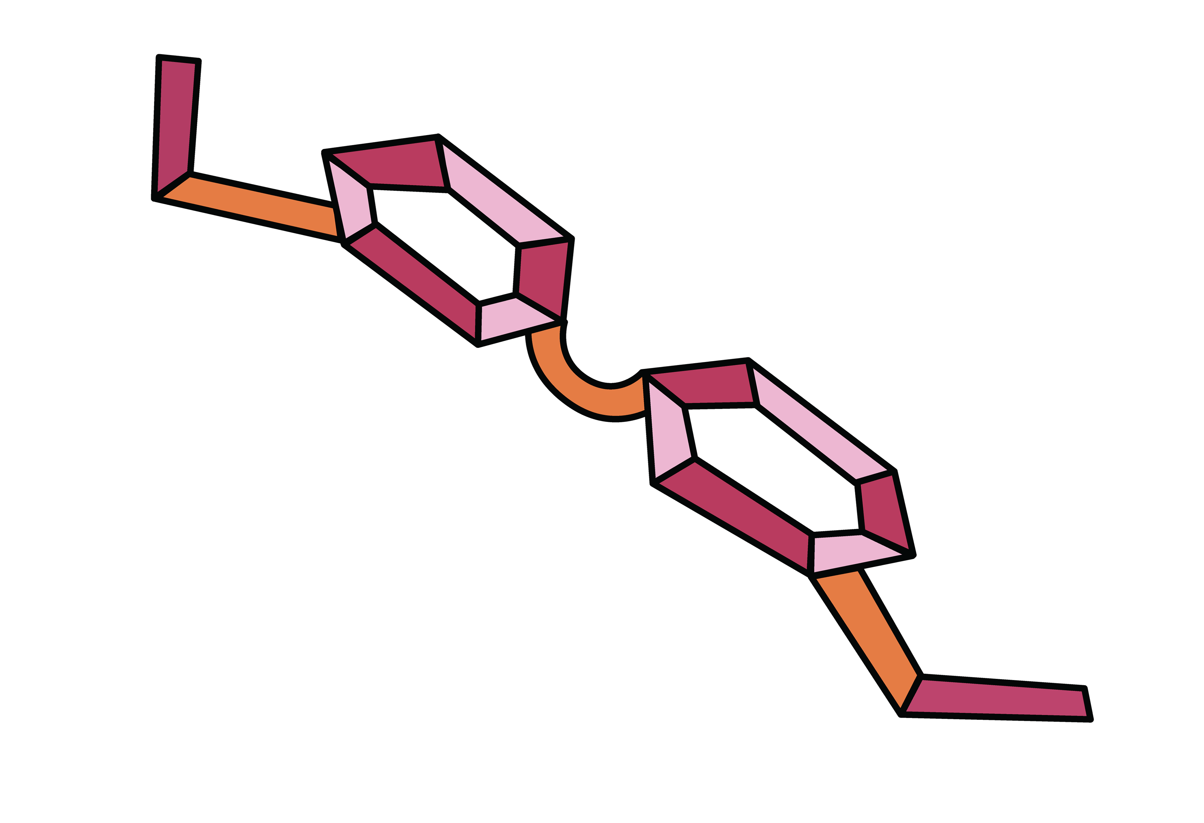 Four Eyes, Digital Art, Artwork Eyeglasses 4, 2025