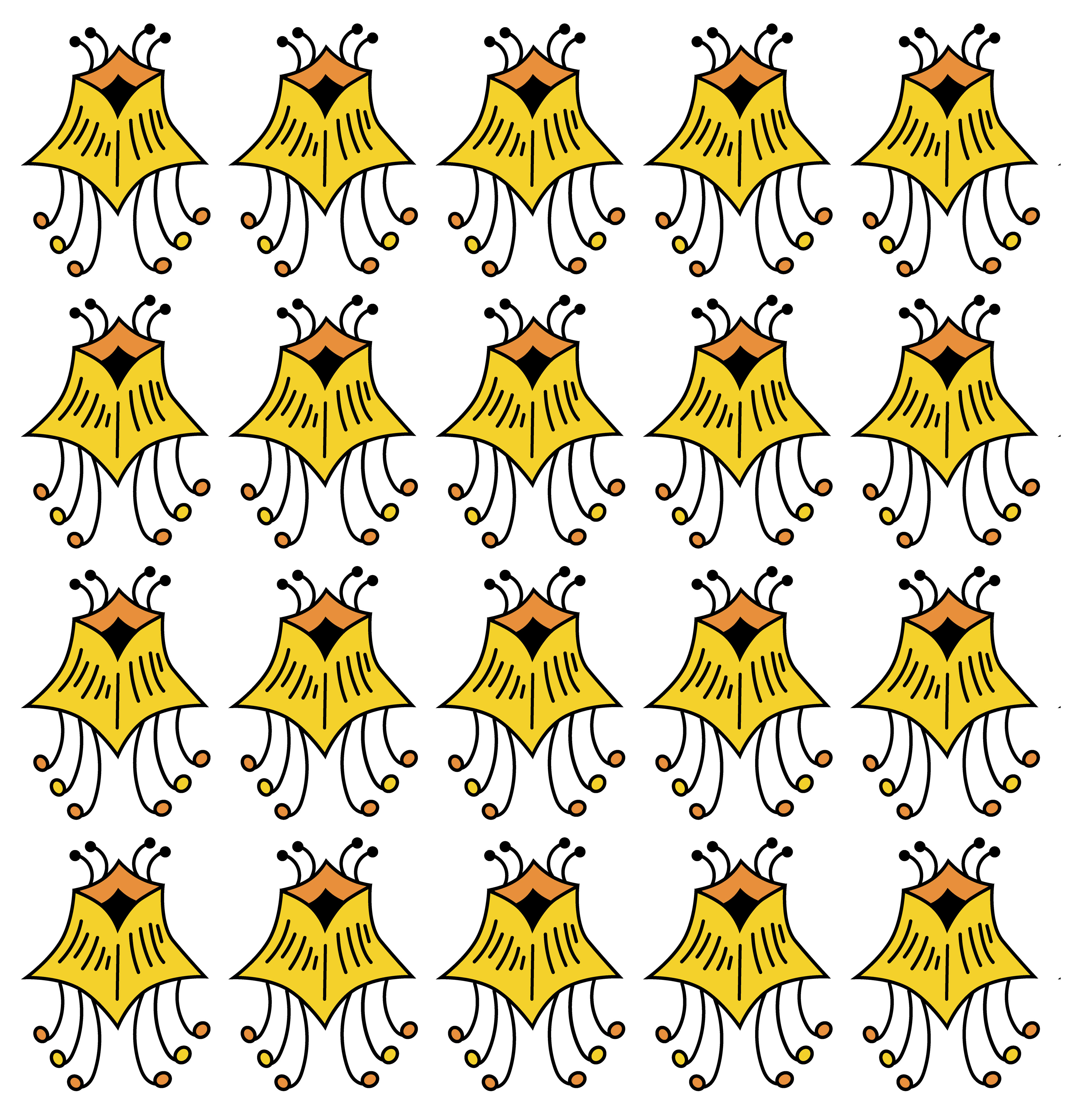 Party Lampshade, Digital Art, Pattern 2, 2022