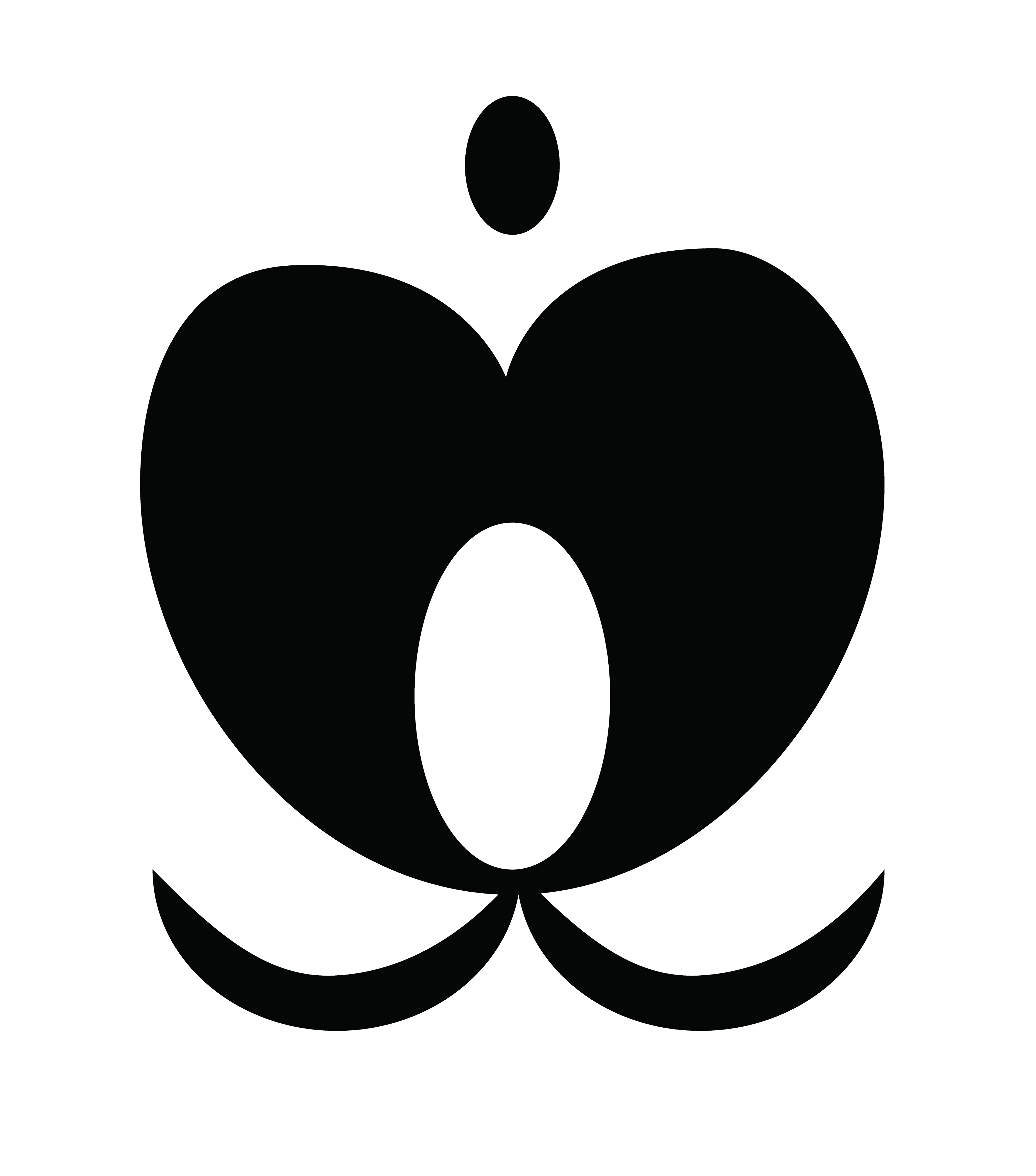 Apple Heart, Vector Drawing, 2025