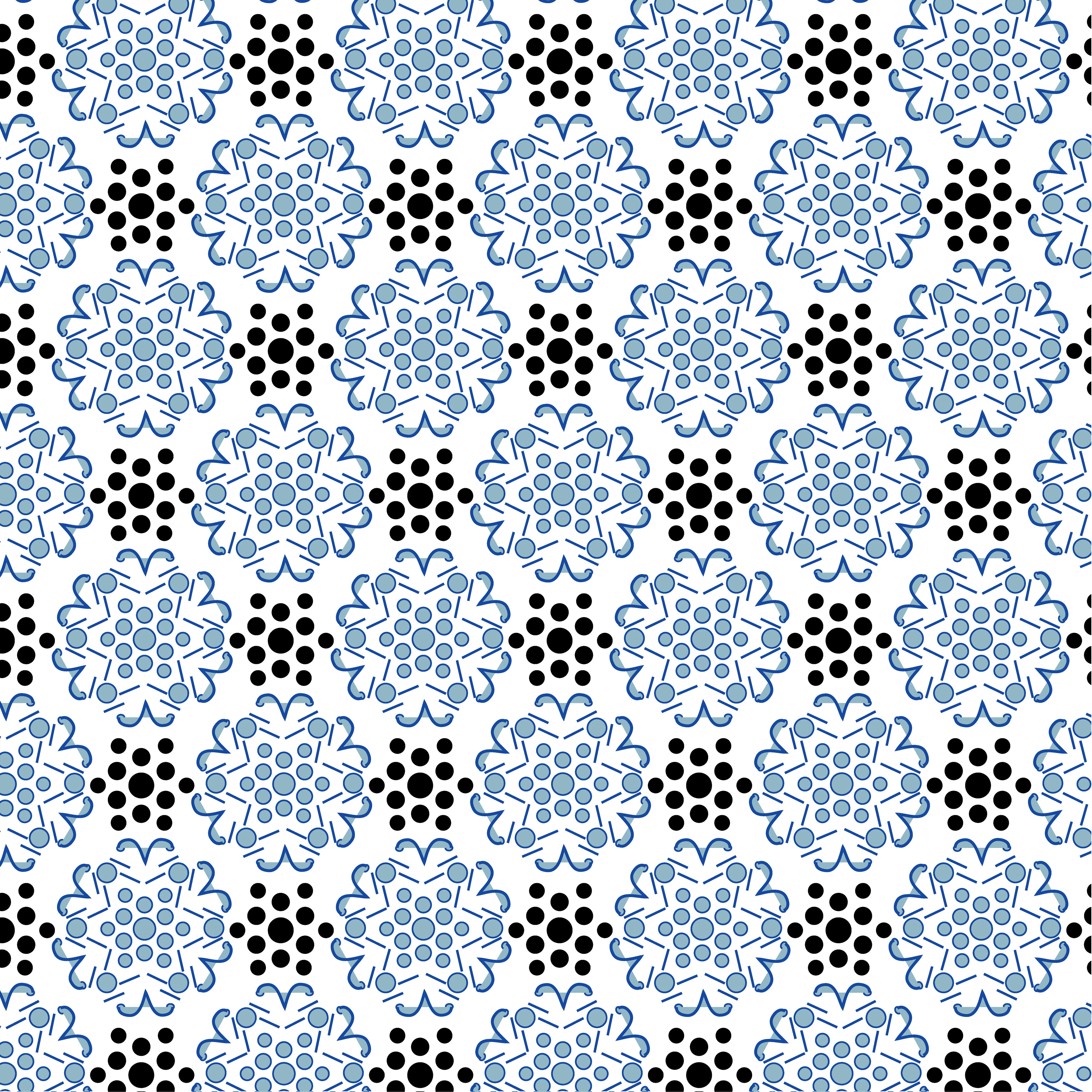 Star Signal, Digital Art, Pattern 1, 2022