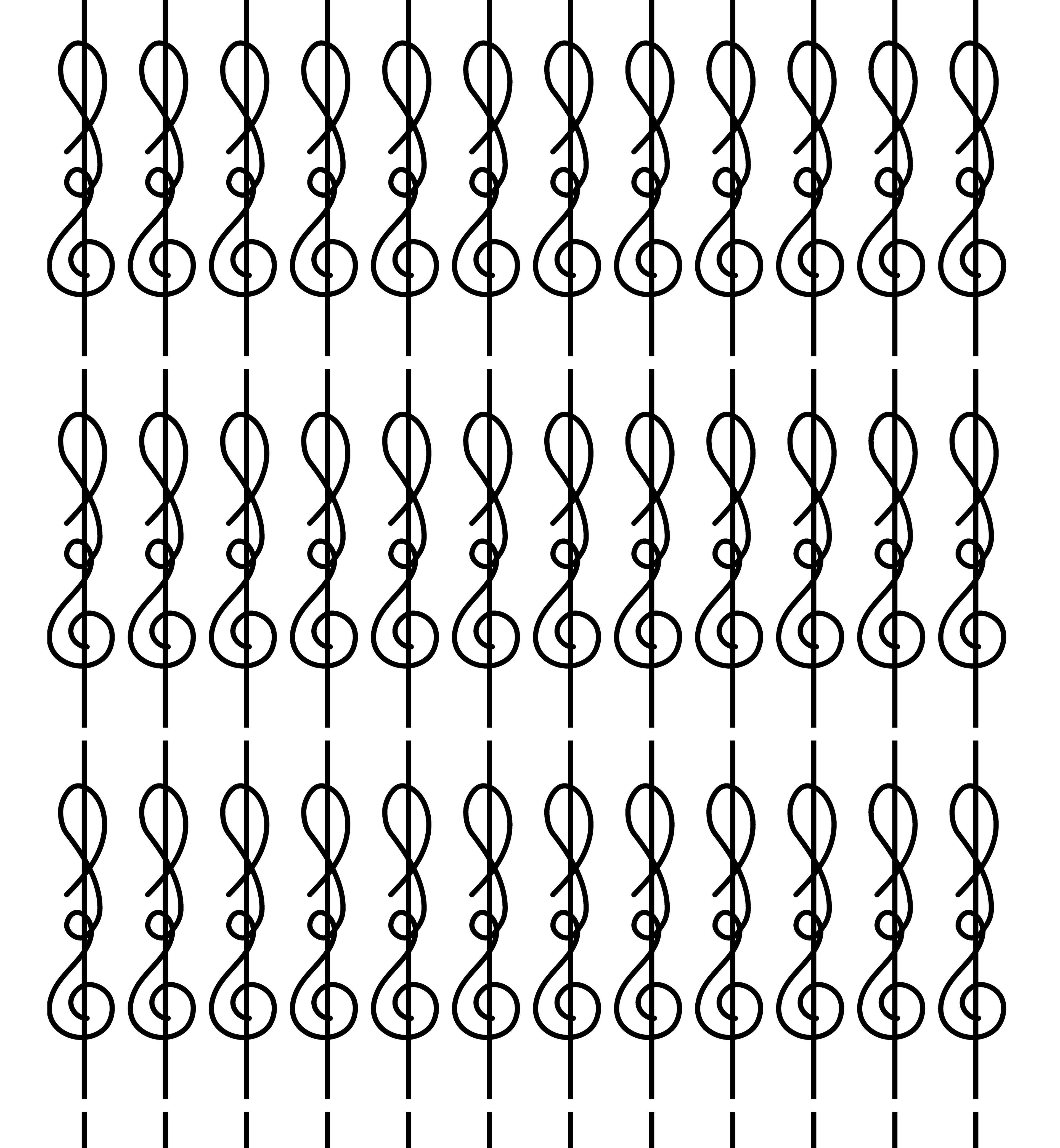 Needle Threads, Digital Art, Pattern 3, 2025