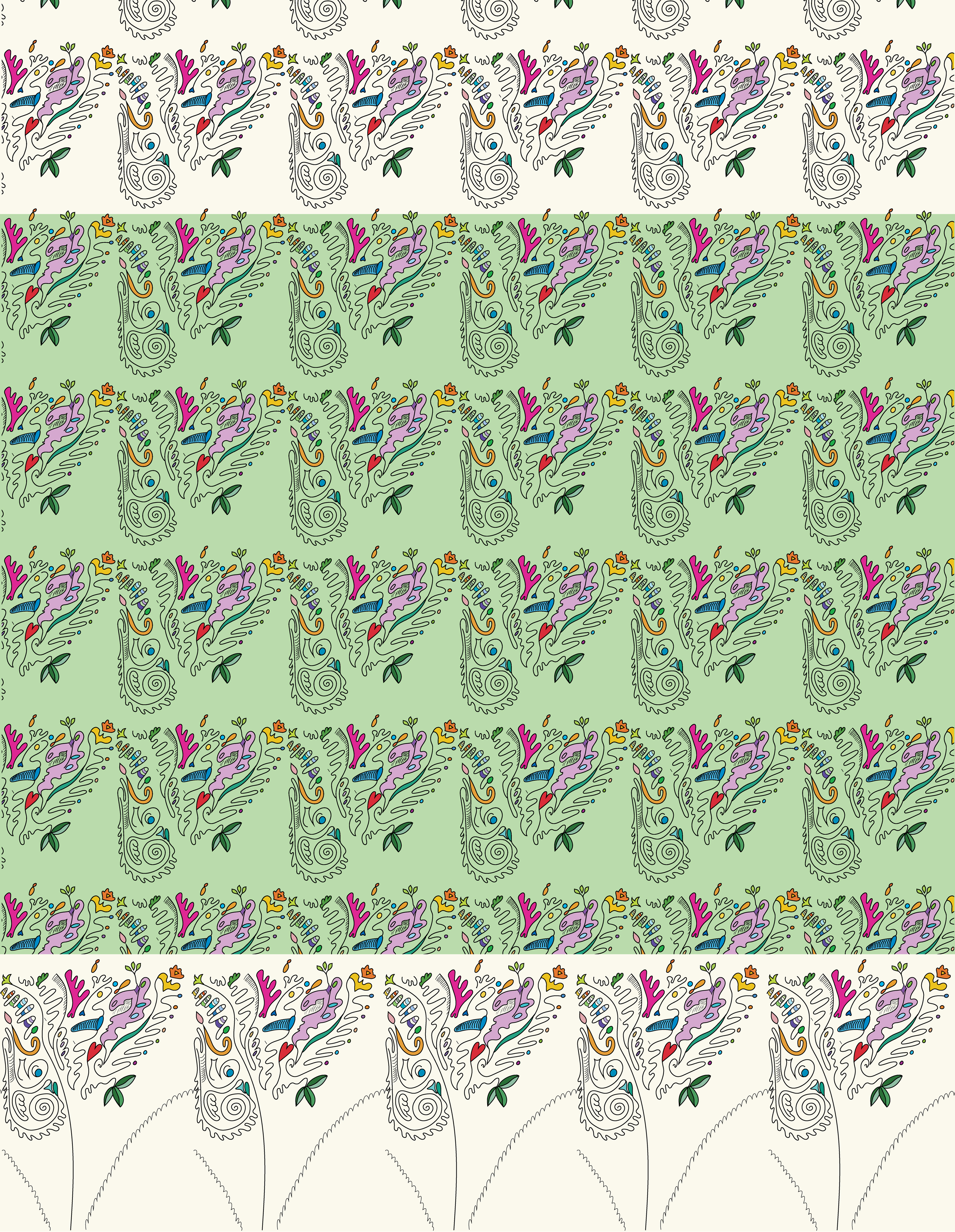 Ottawa Flower, Digital Art, Pattern, 2025