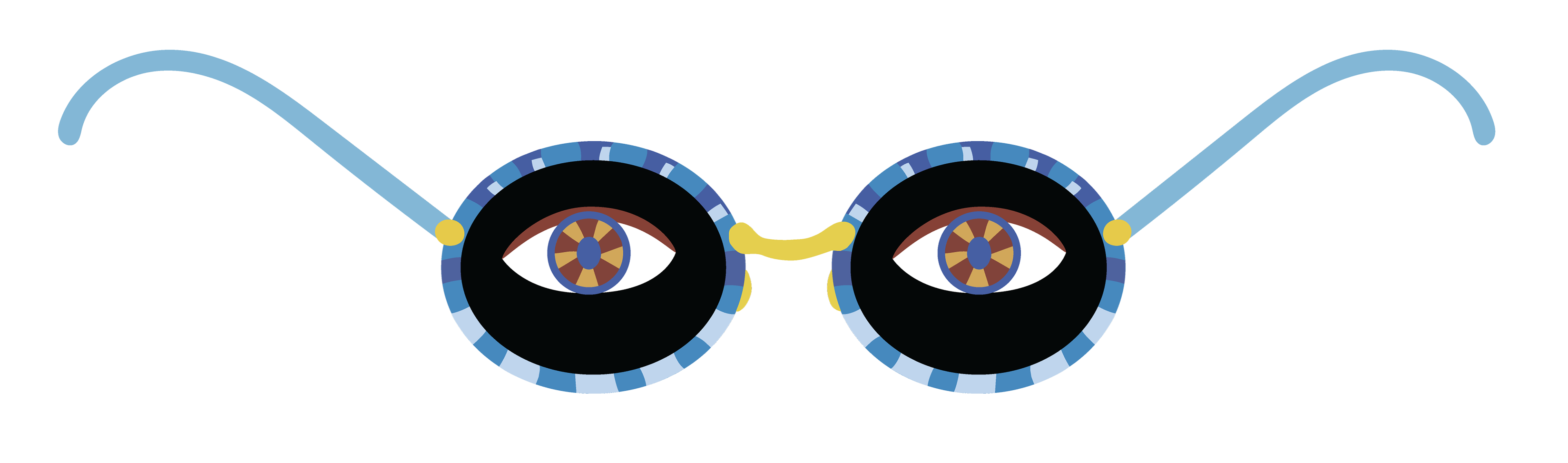 Four Eyes, Digital Art, Artwork Eyeglasses 1, 2025