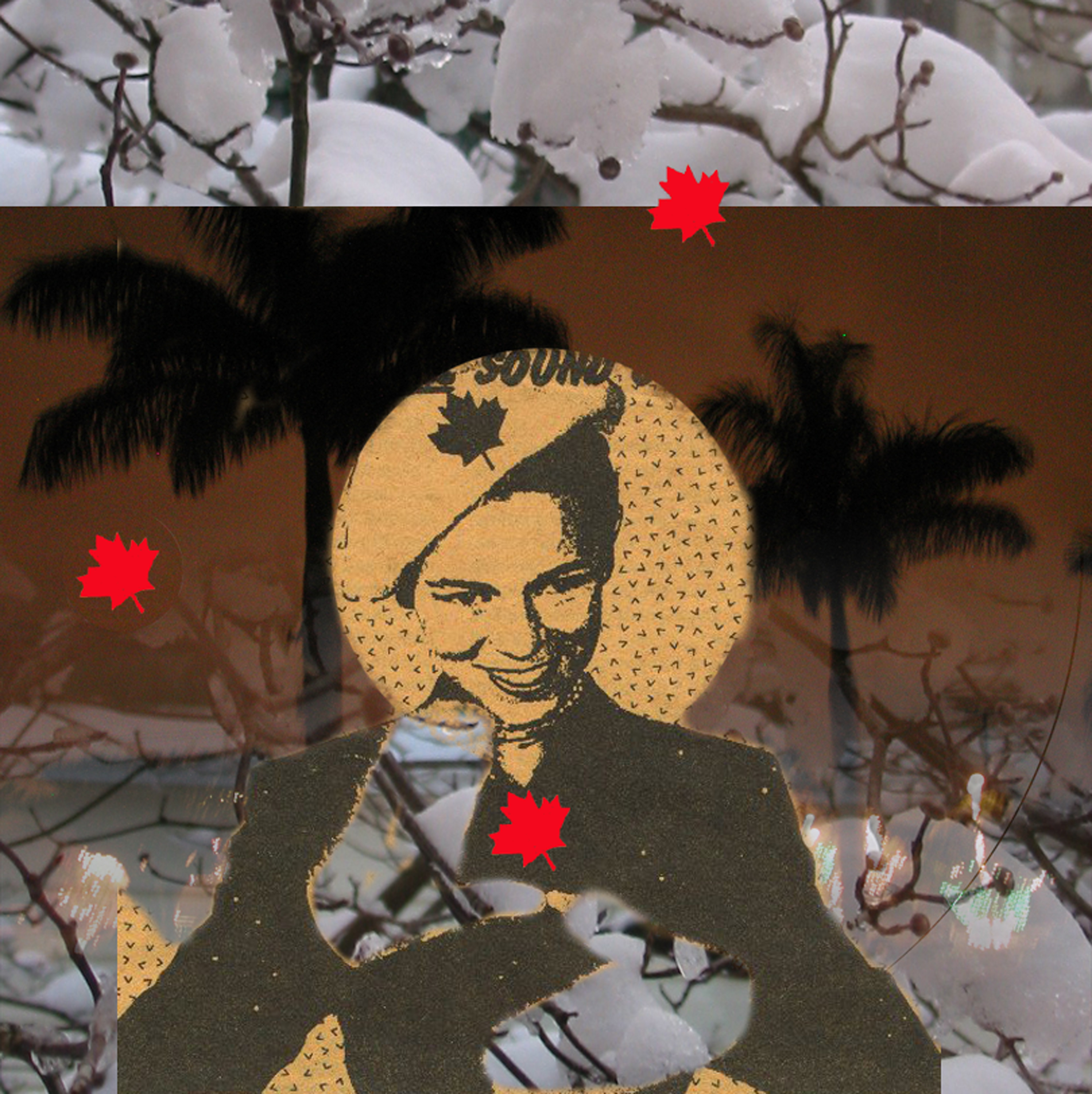 The Real Sound of Canada, CD Cover, Digital Collage Version 2, 2006
