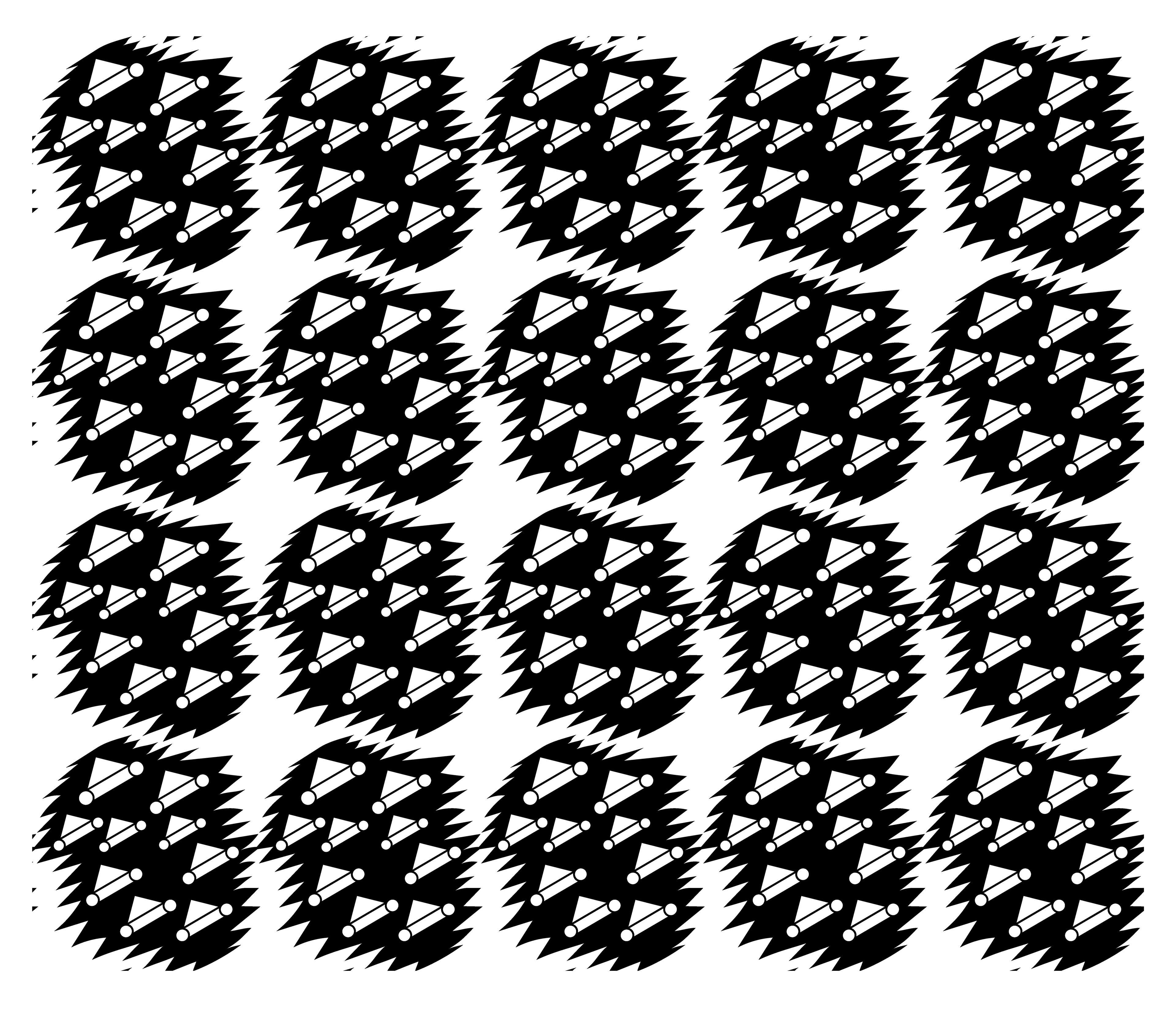 Space Ship Lift Off, Digital Art, pattern 1, 2022