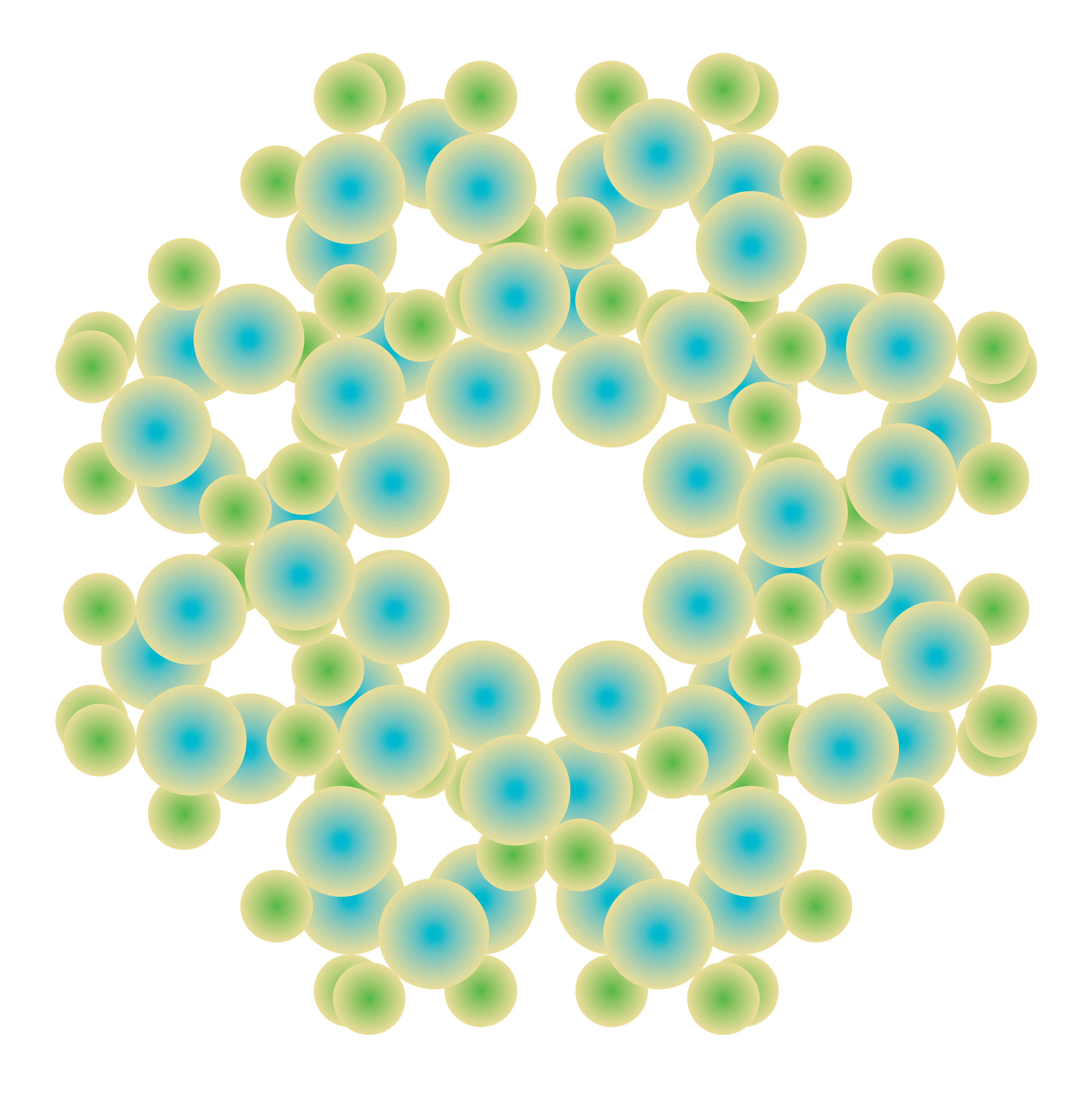 Bubble Wheels 2, Digital Art, 2021