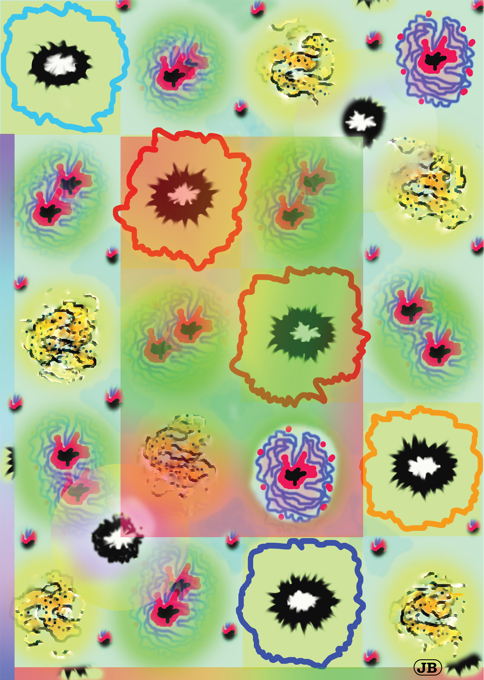 Poppies, Digital Art, 2005