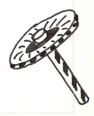 1991-03-12-a12, Pen and Ink on Paper, 1991