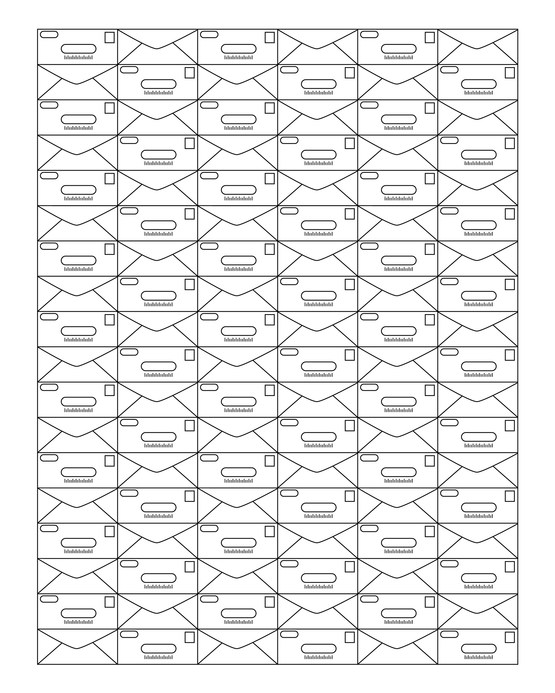 Postal Pattern Version 3, Digital Art, 2008
