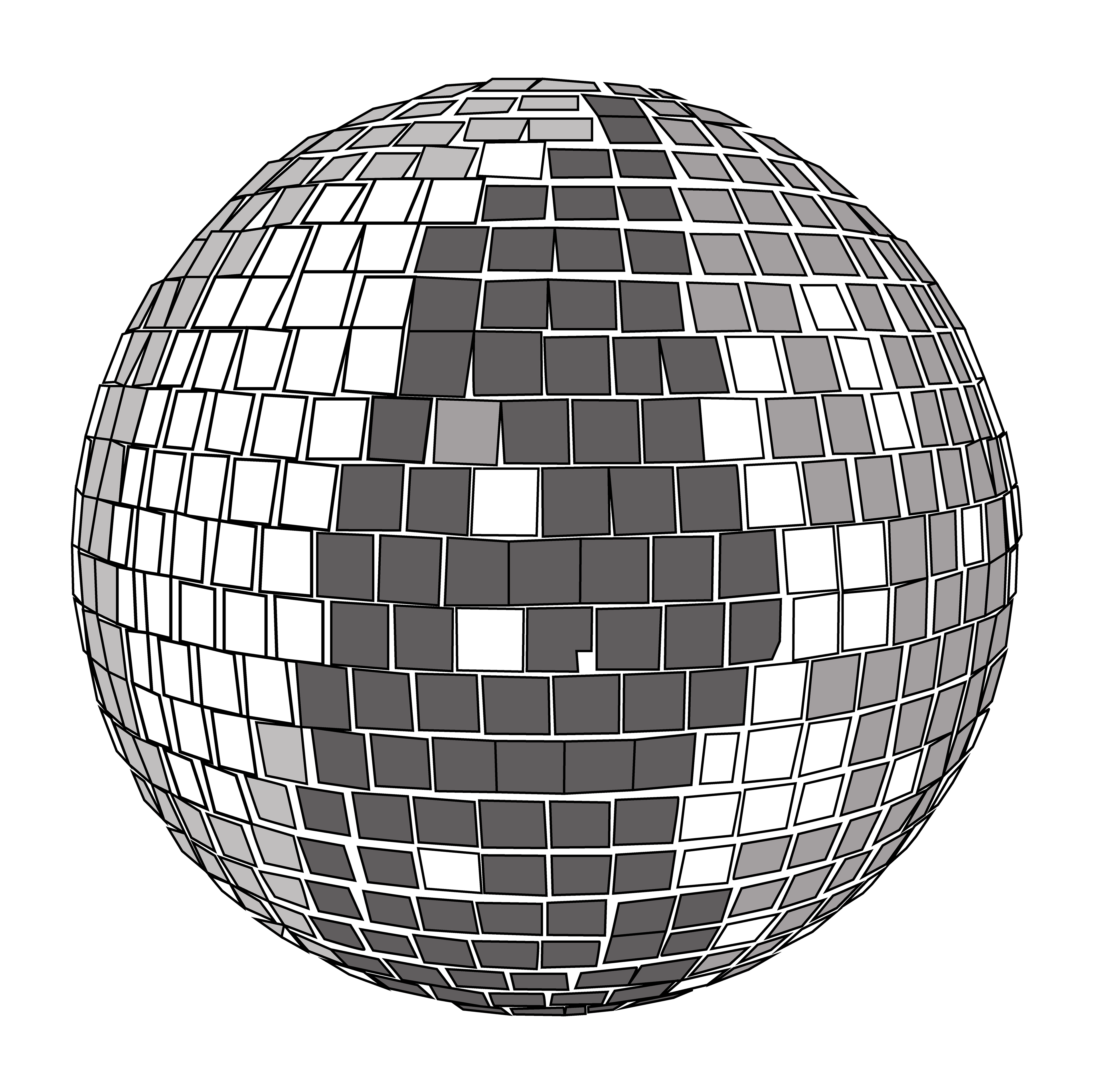 Mirror Ball, Digital Art, 2016