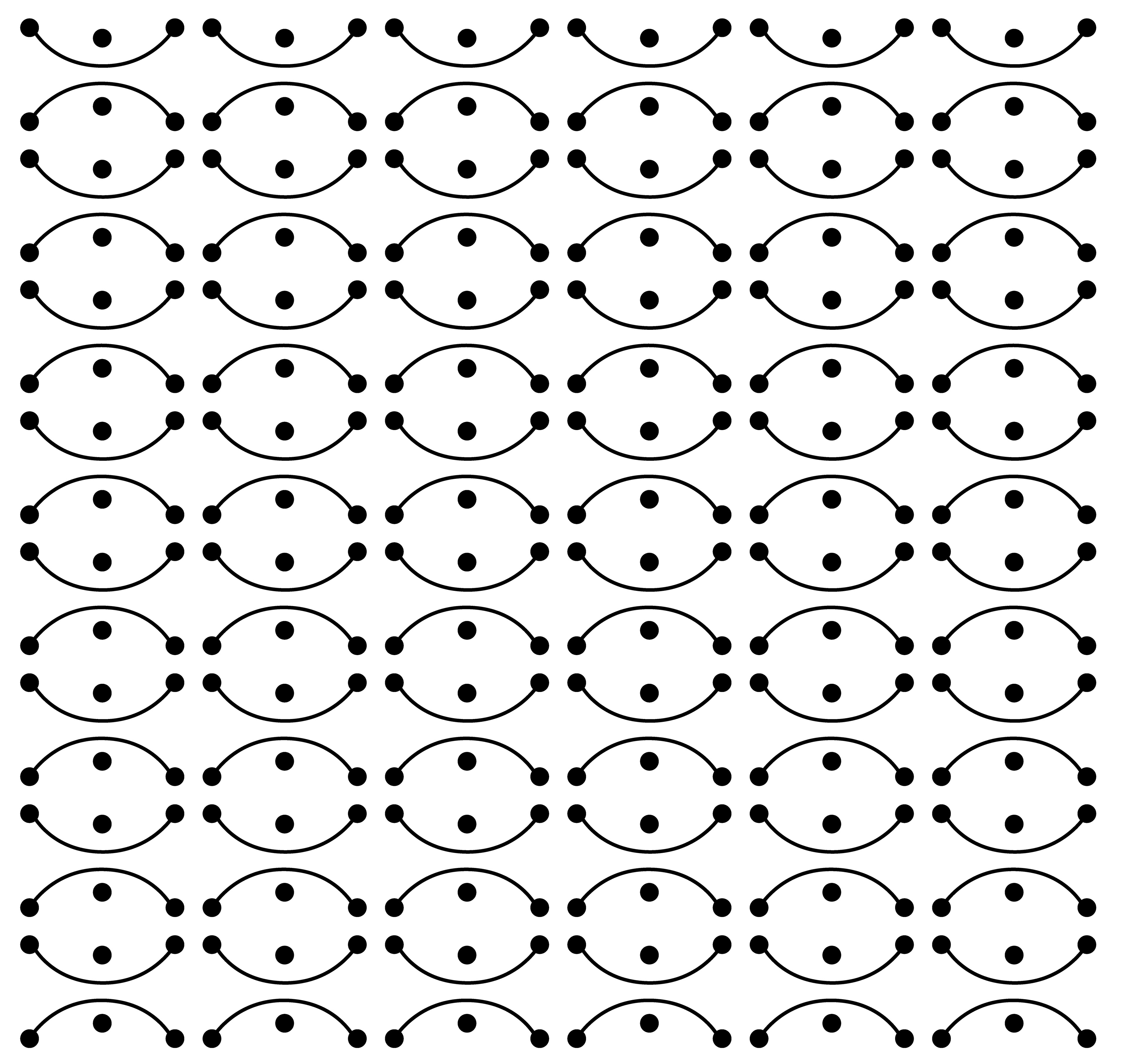 Trampoline, Digital Art, Pattern 1, 2022