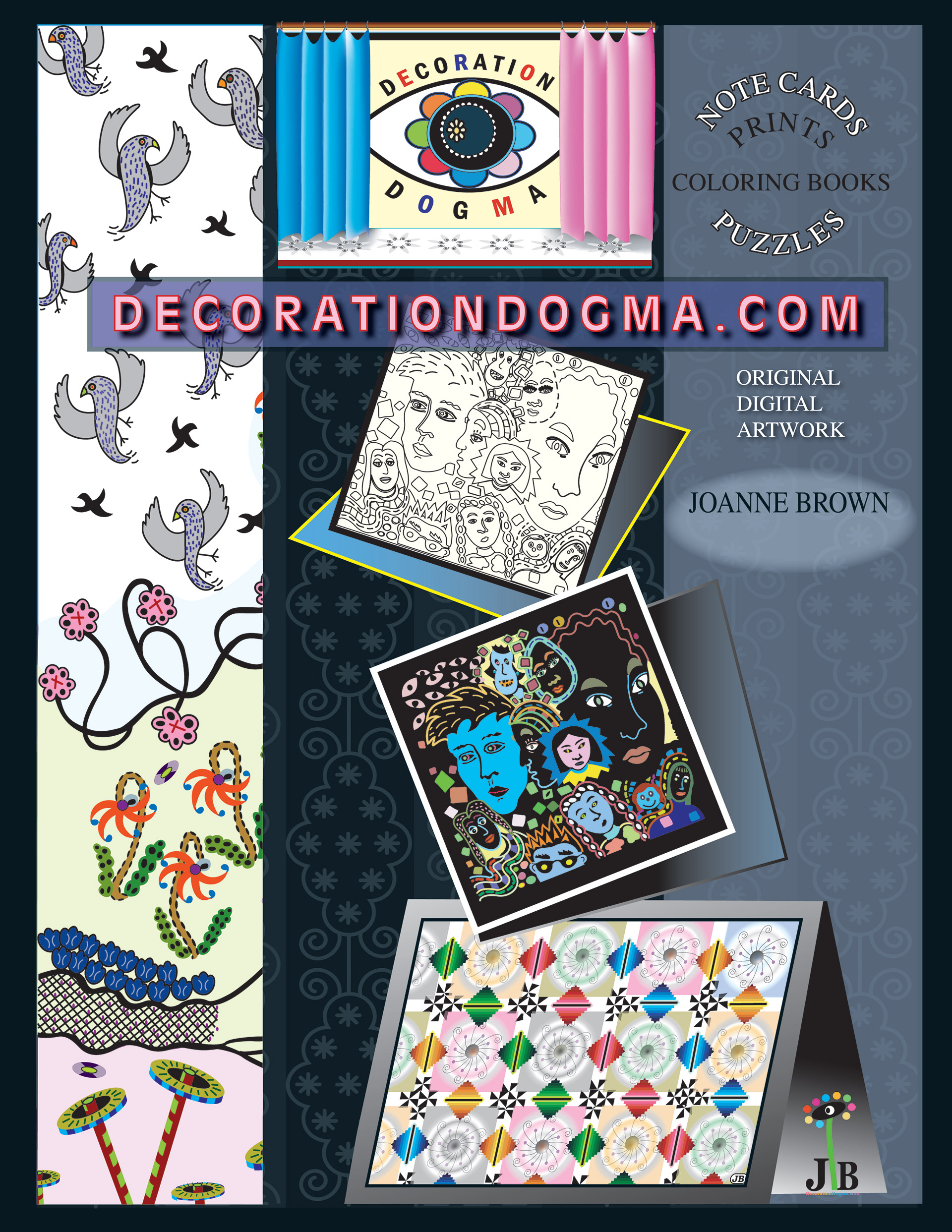 Poster for Decoration Dogma, Digital Art, 2006