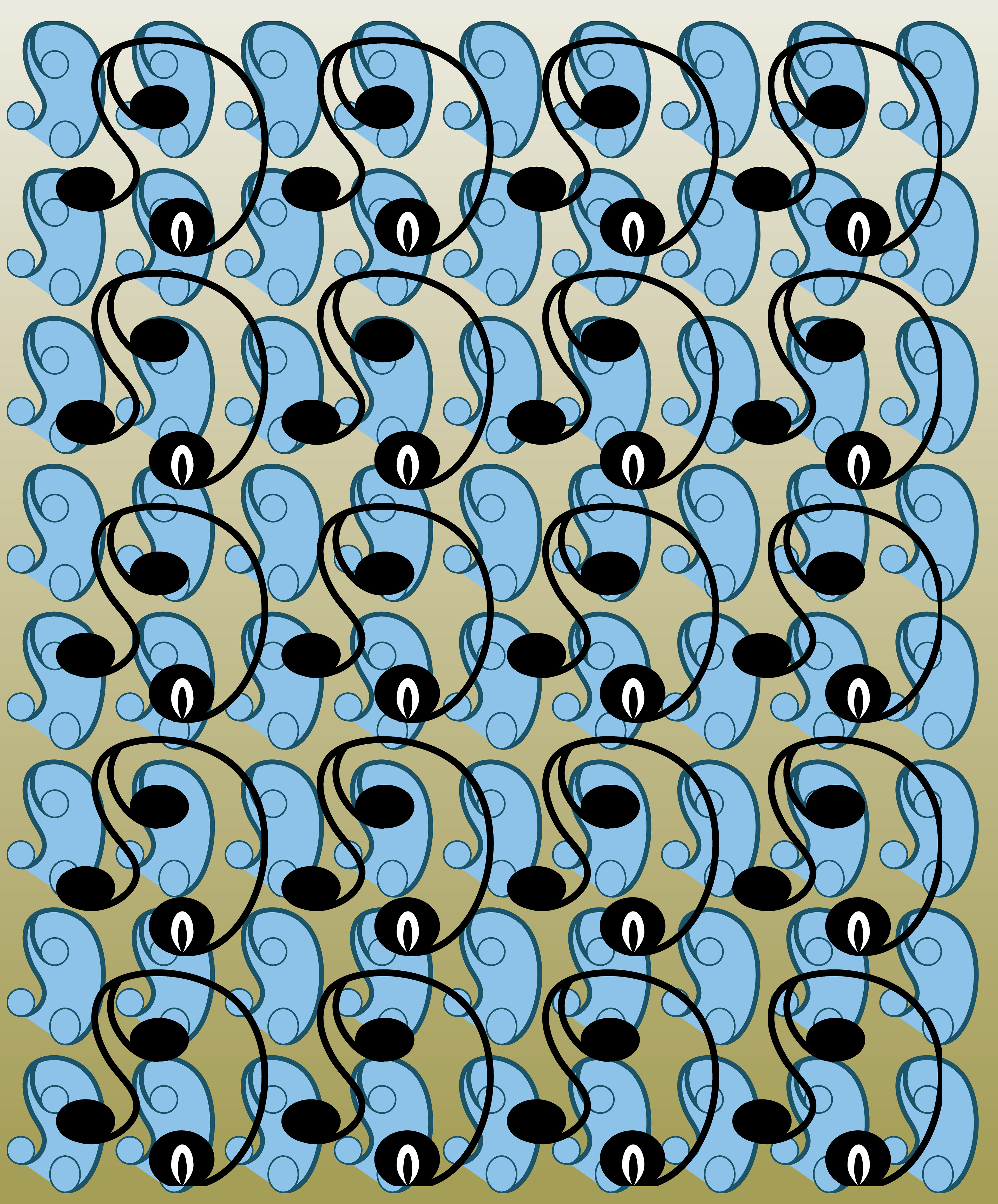 Vision Tones, Digital Art, pattern 1, 2026