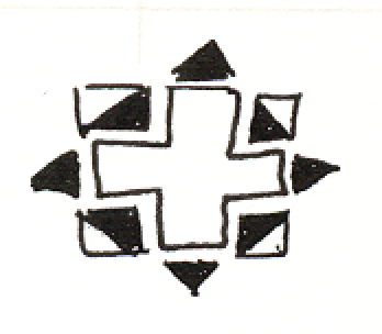 Terrace Garden, Pen and Ink on Paper, 1991