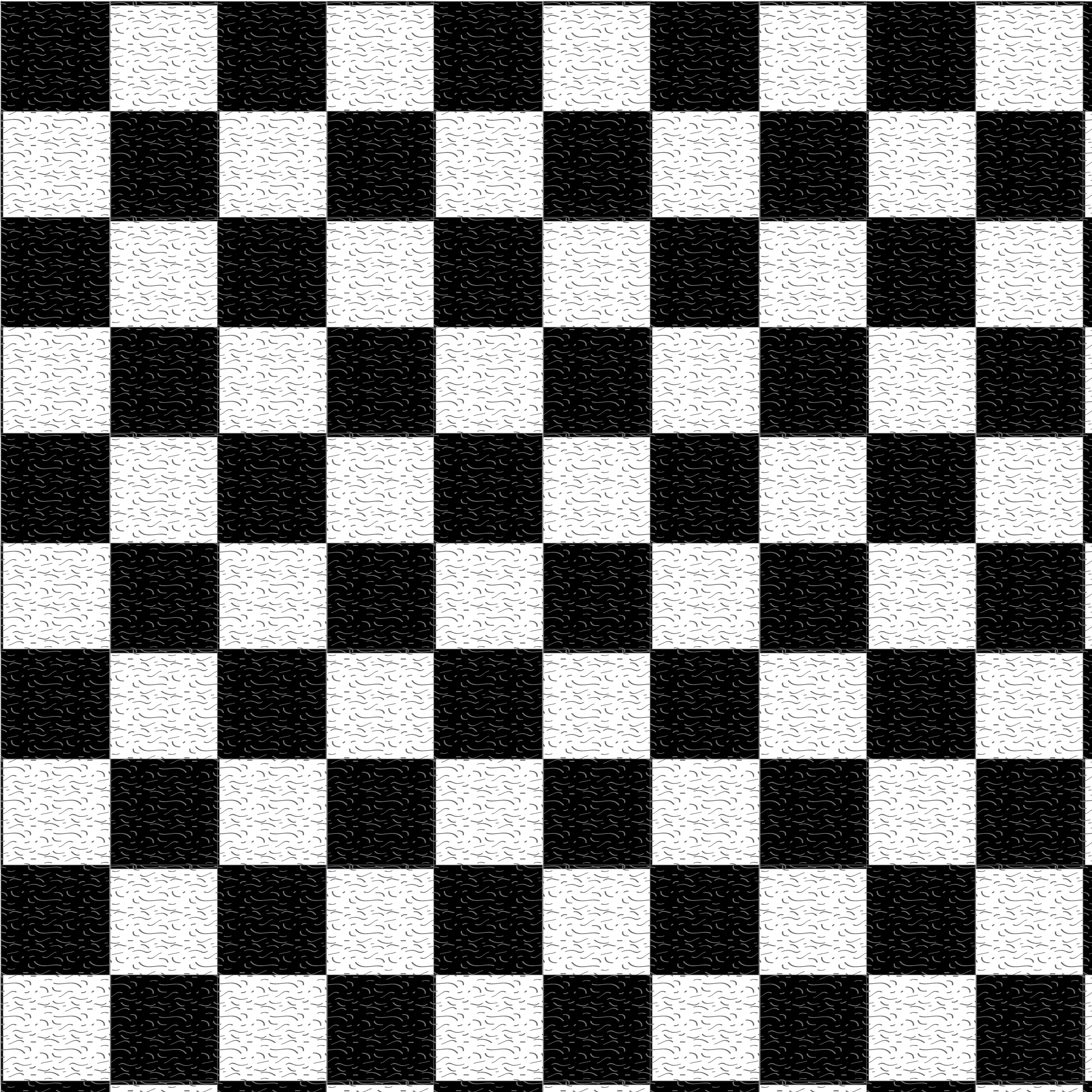 Wave Block Pattern, Digital Art, Pattern 6, 2013