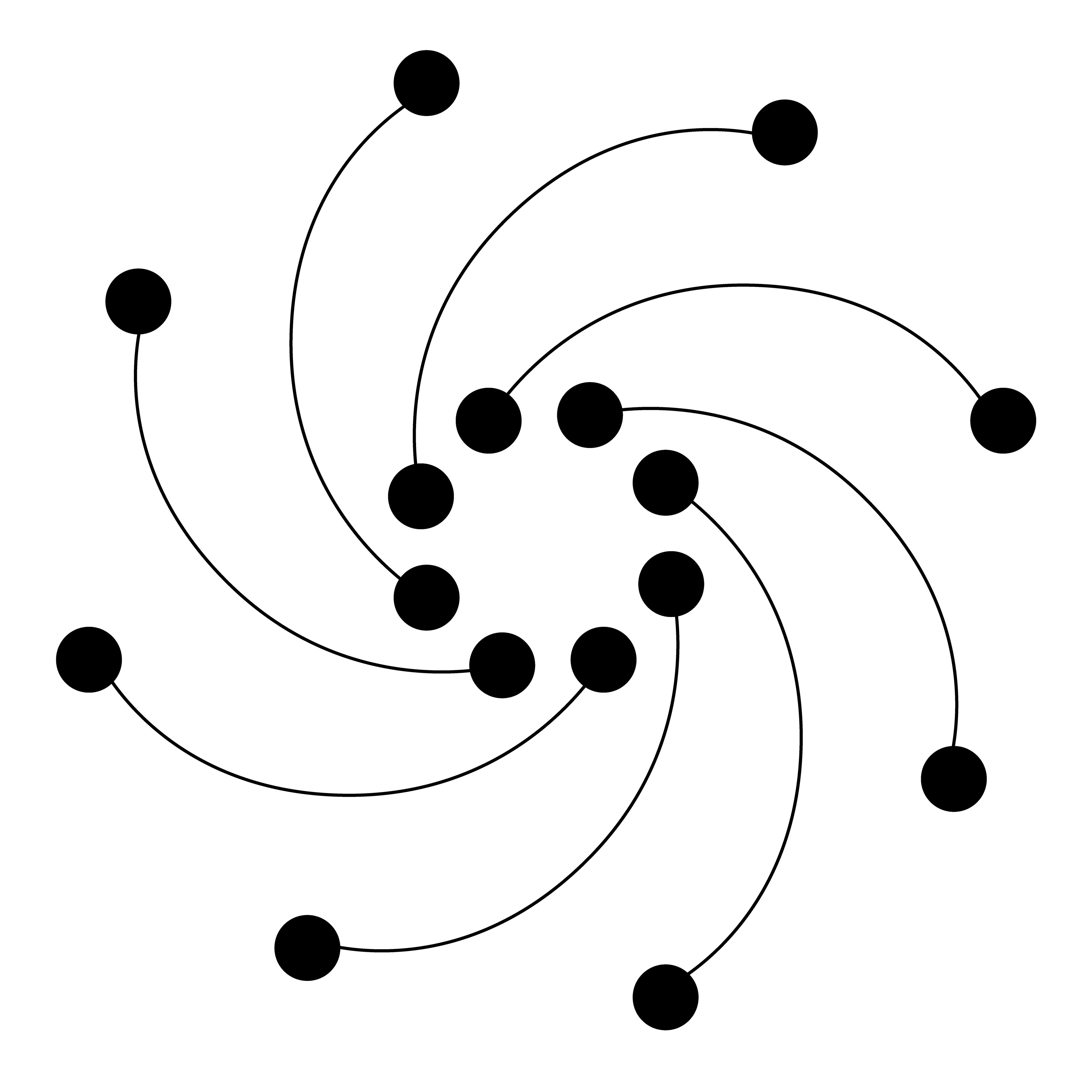 Trampoline, Digital Art, Radial 2, 2022