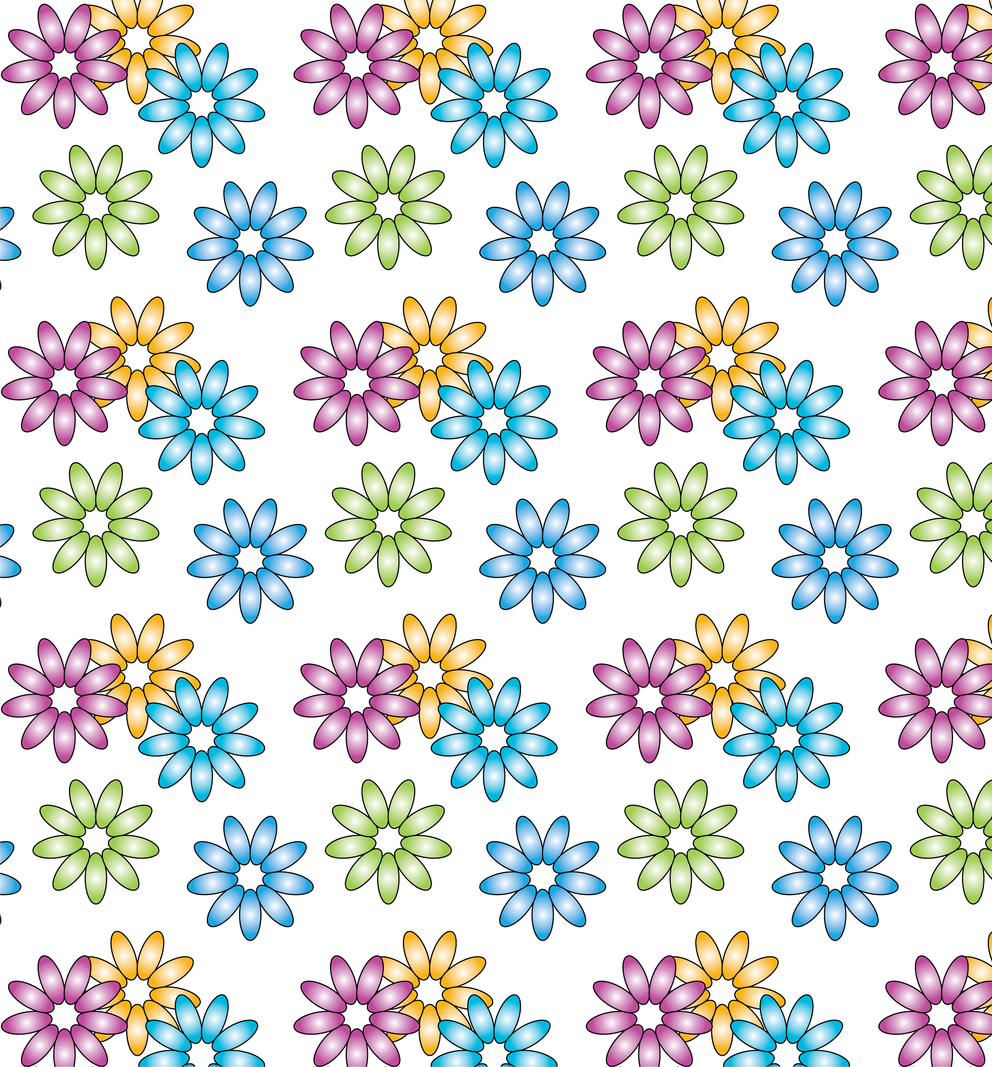 Flower Box, Digital Art, Pattern 3, 2022