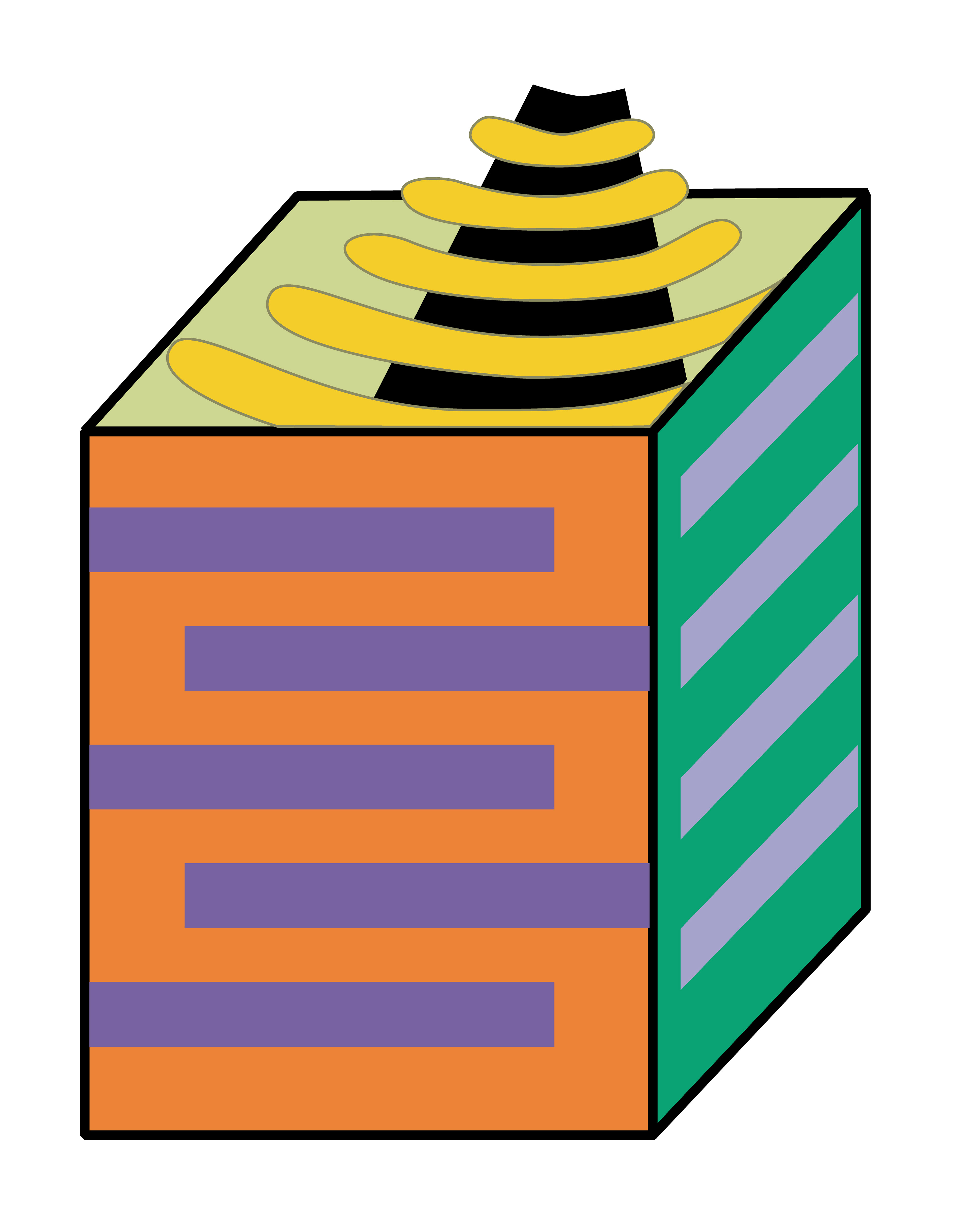 Toy Garden, Vector Drawing 9, 2021