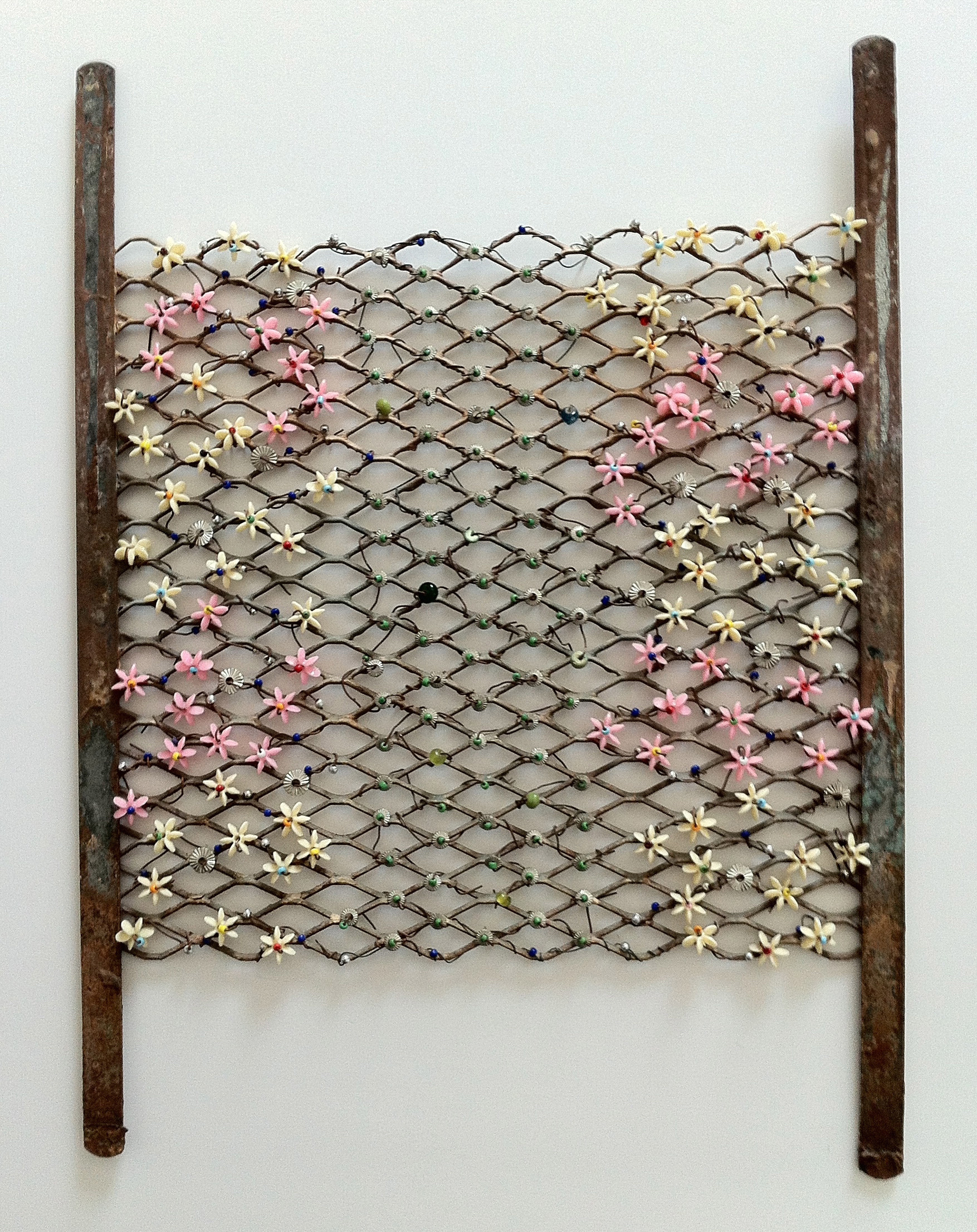 Detail, Flower Fence Shadowbox, 1998