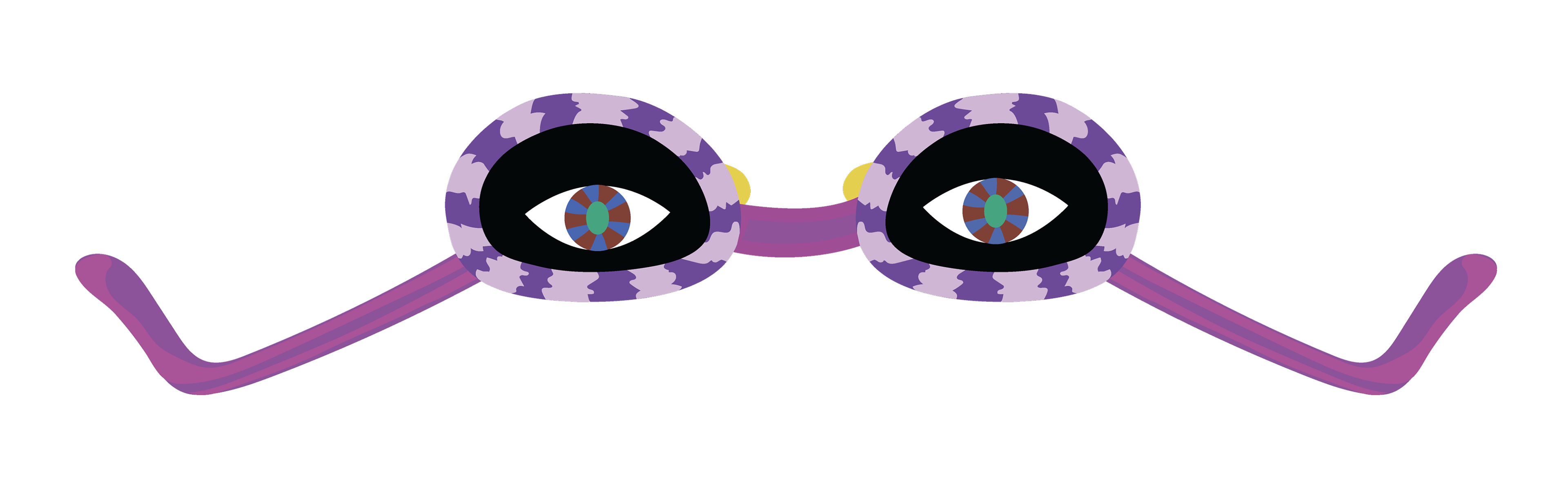 Four Eyes, Digital Art, Artwork Eyeglasses 2, 2025