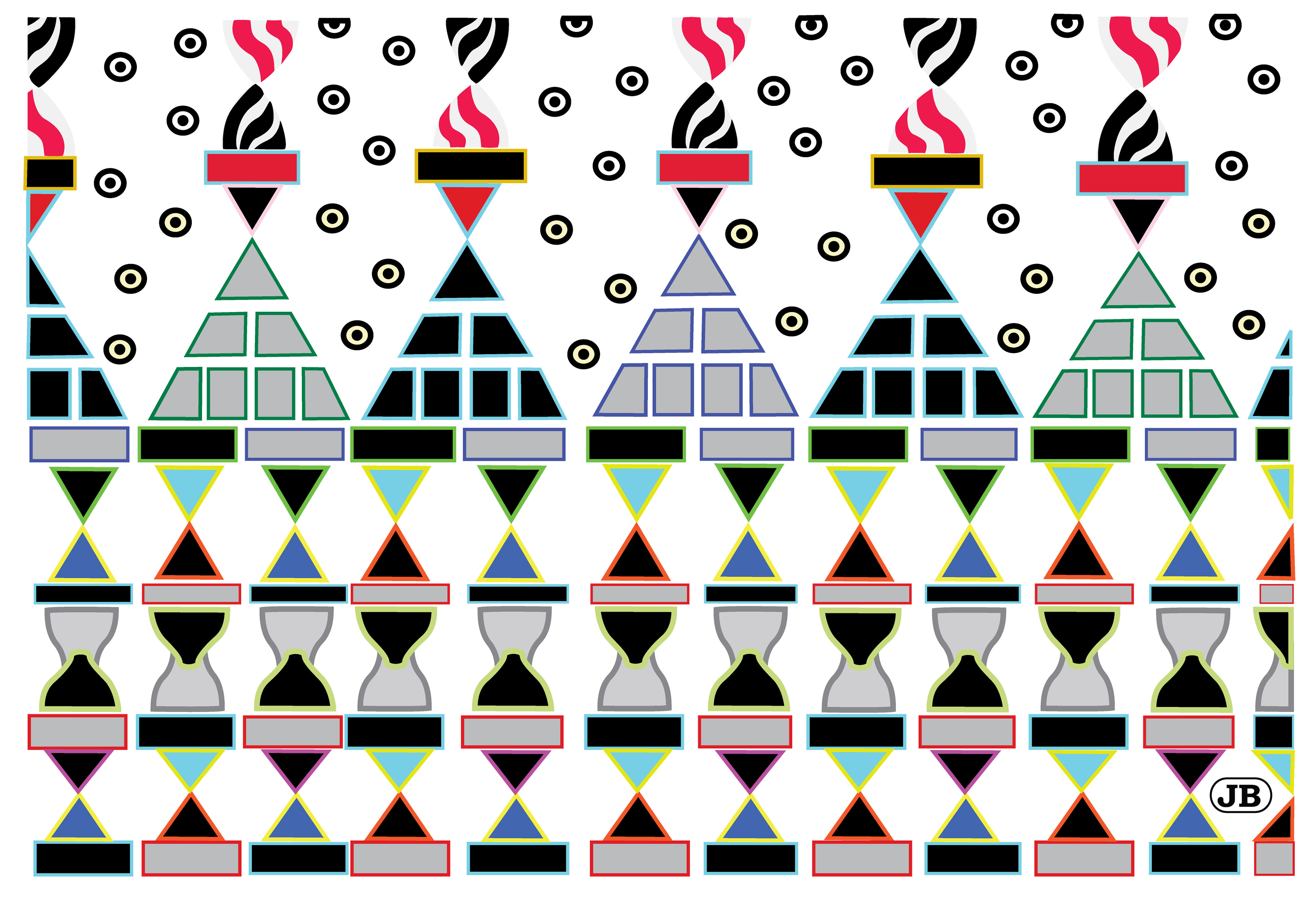 Hourglass, Digital Art, Version 1, 2007