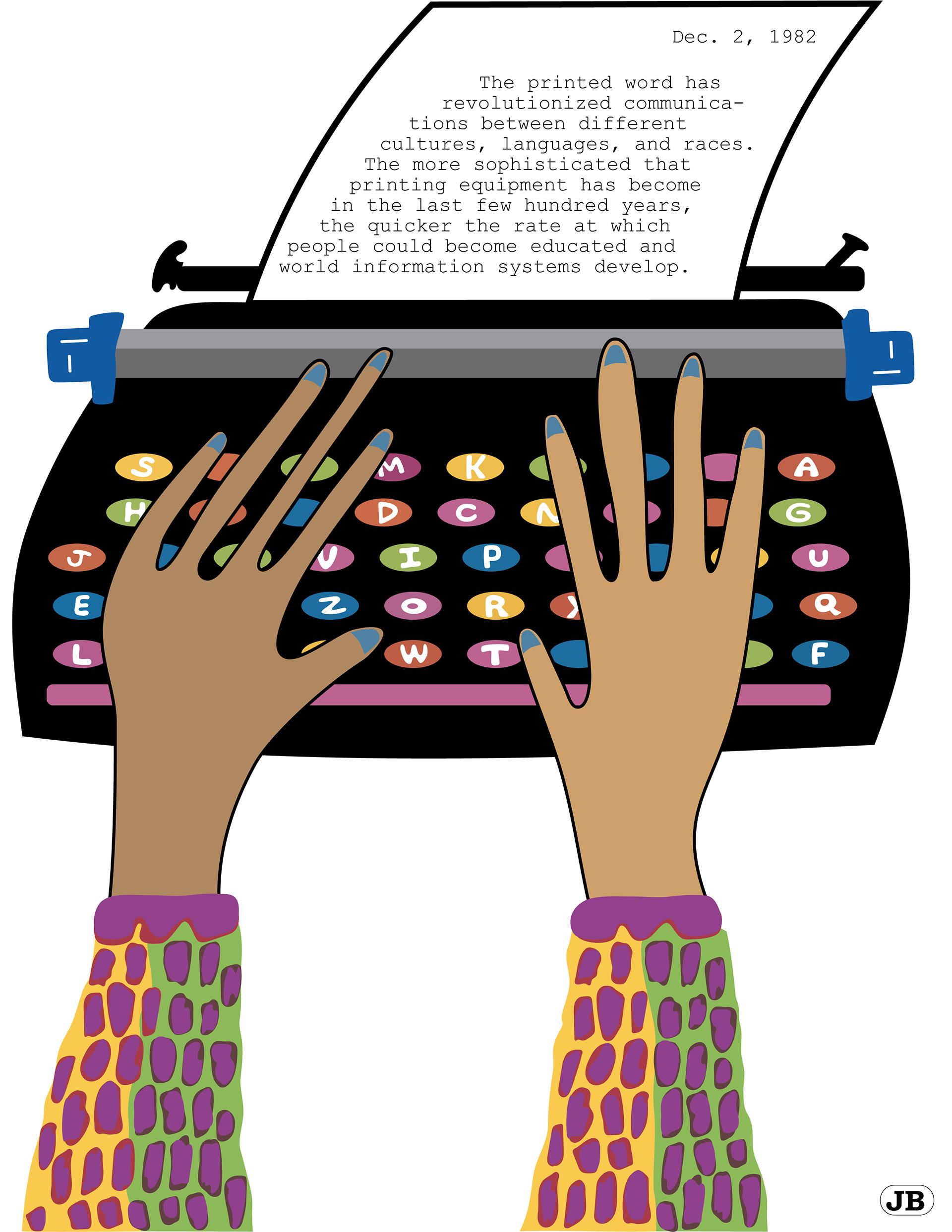 Printing Equipment, Digital Art, 2023