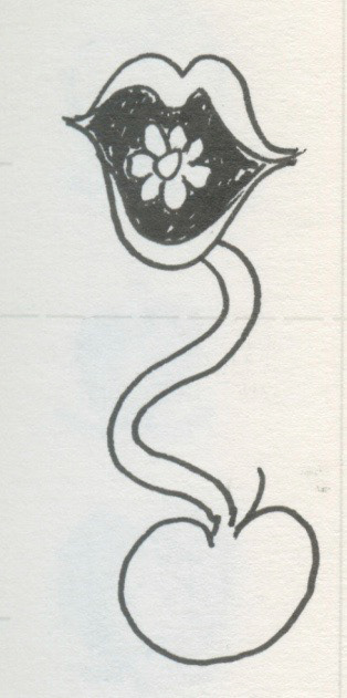 Flower Lips, Pen and Ink on Paper, 2007