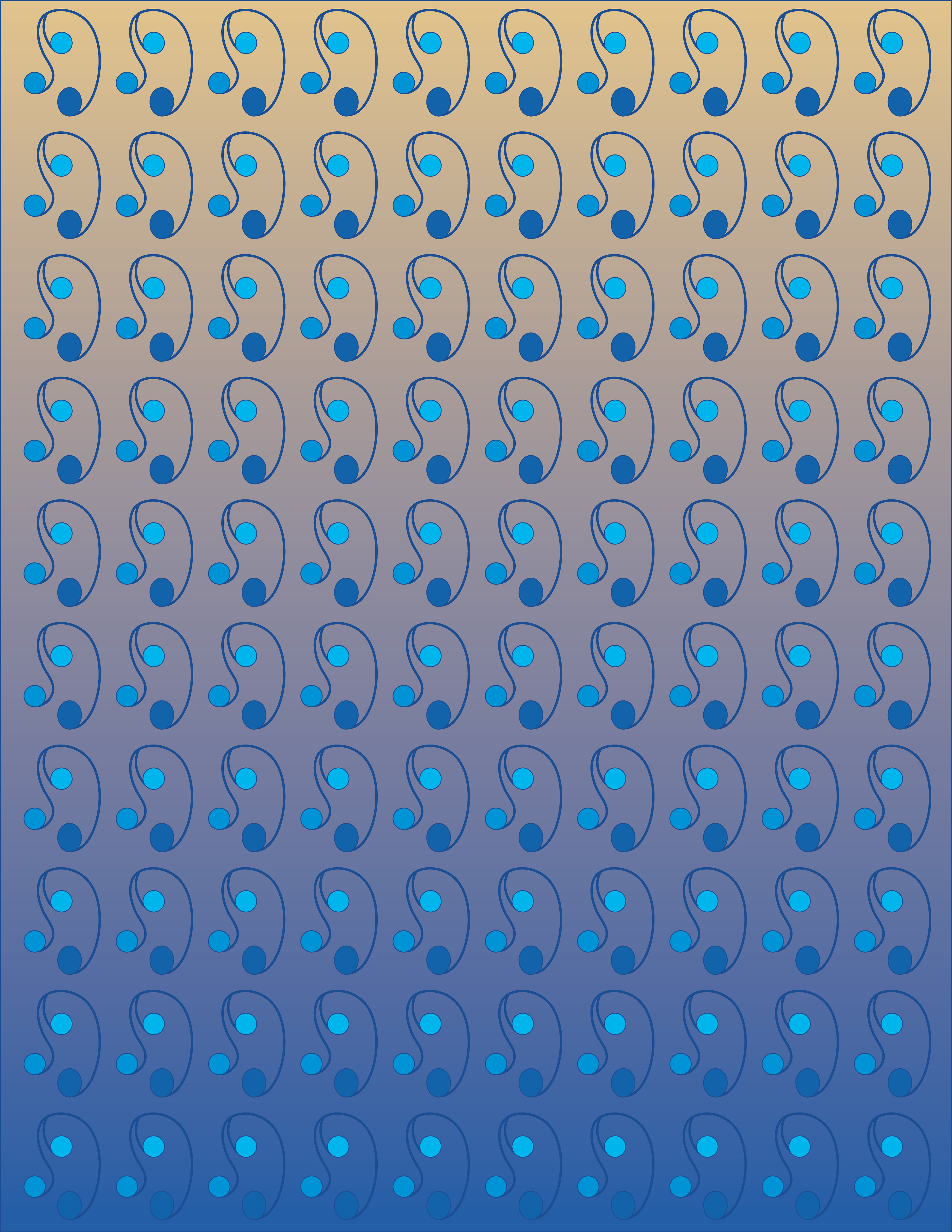 Vision Tones, Digital Art, pattern 4, 2026