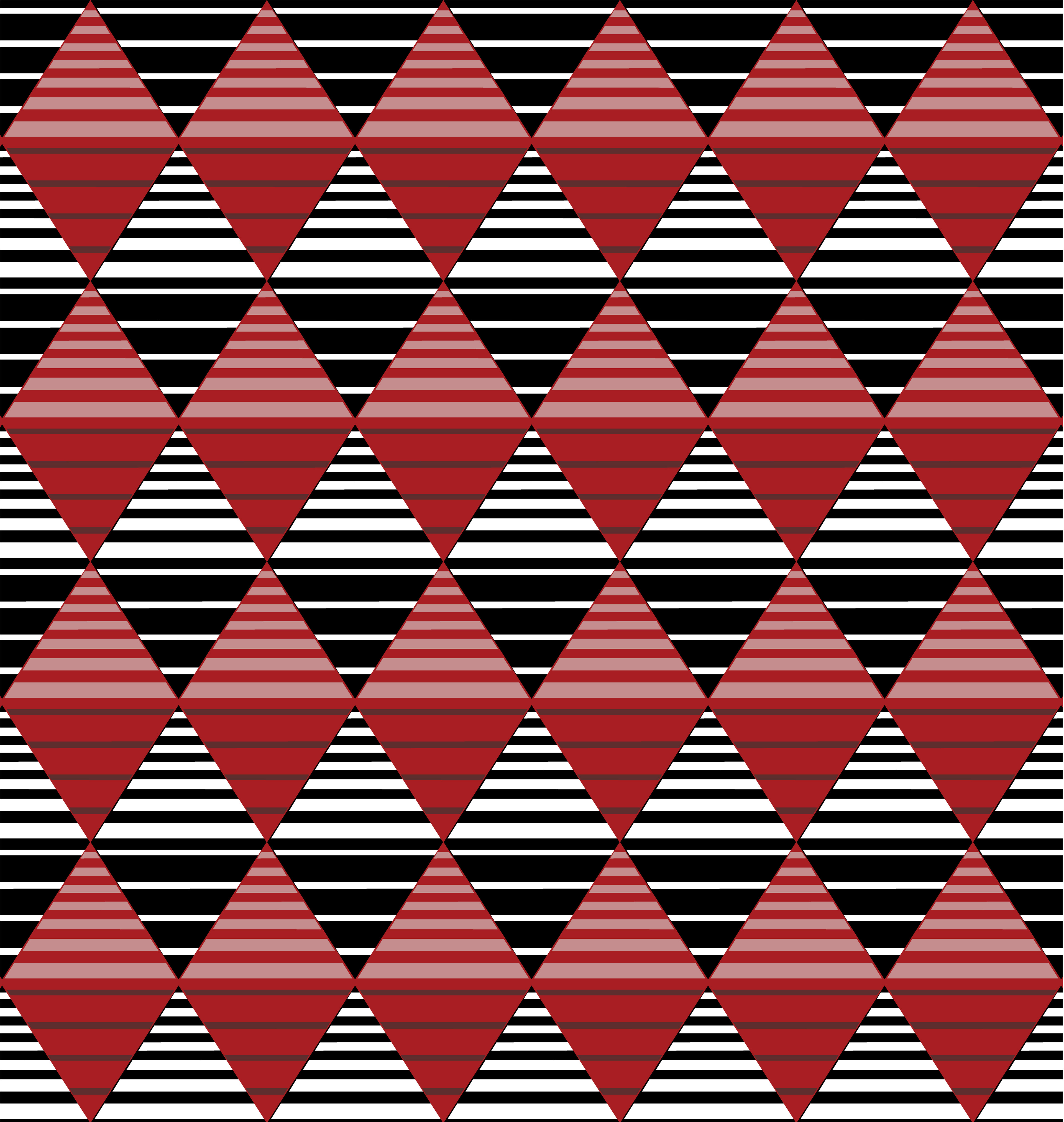 Striped Rhombus Pattern, Digital Art, 2026