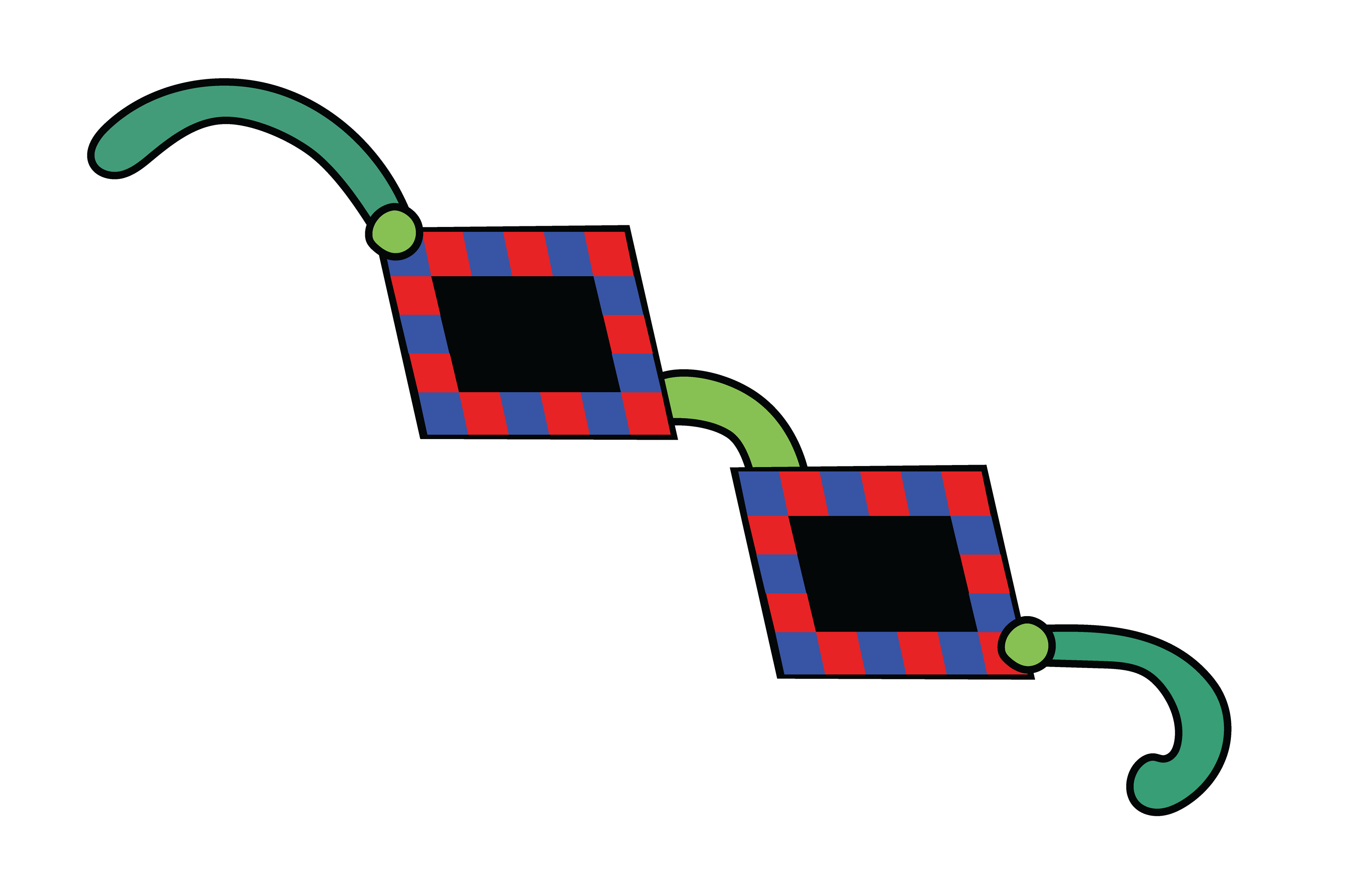 Four Eyes, Digital Art, Artwork Eyeglasses 3, 2025