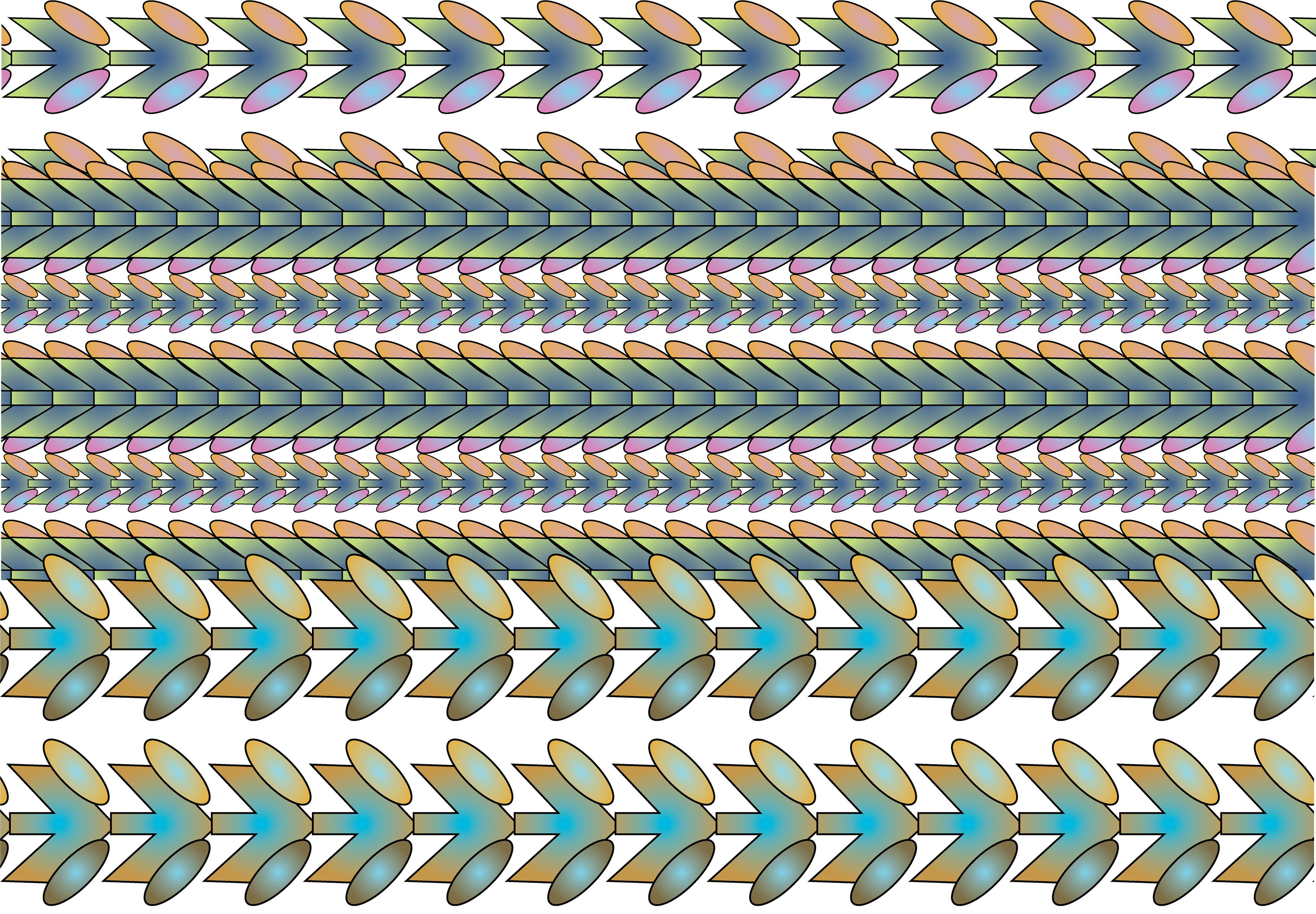 Nautical Pattern, Digital Art, version 6, 2024