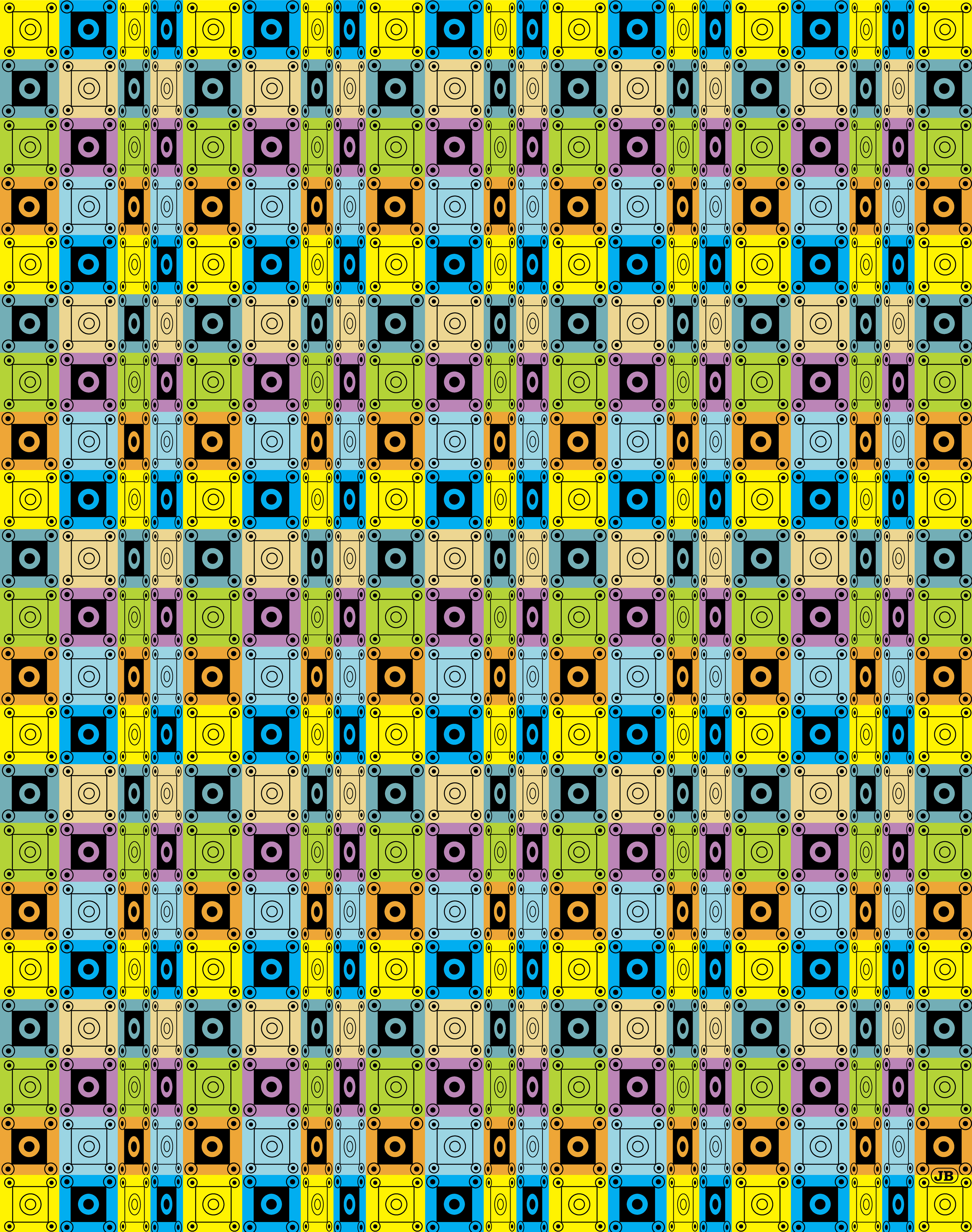 Domestic Partner Pattern 7 - Digital Art, 2024