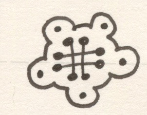 Scatter Jack, Pen and Ink on Paper, 2002