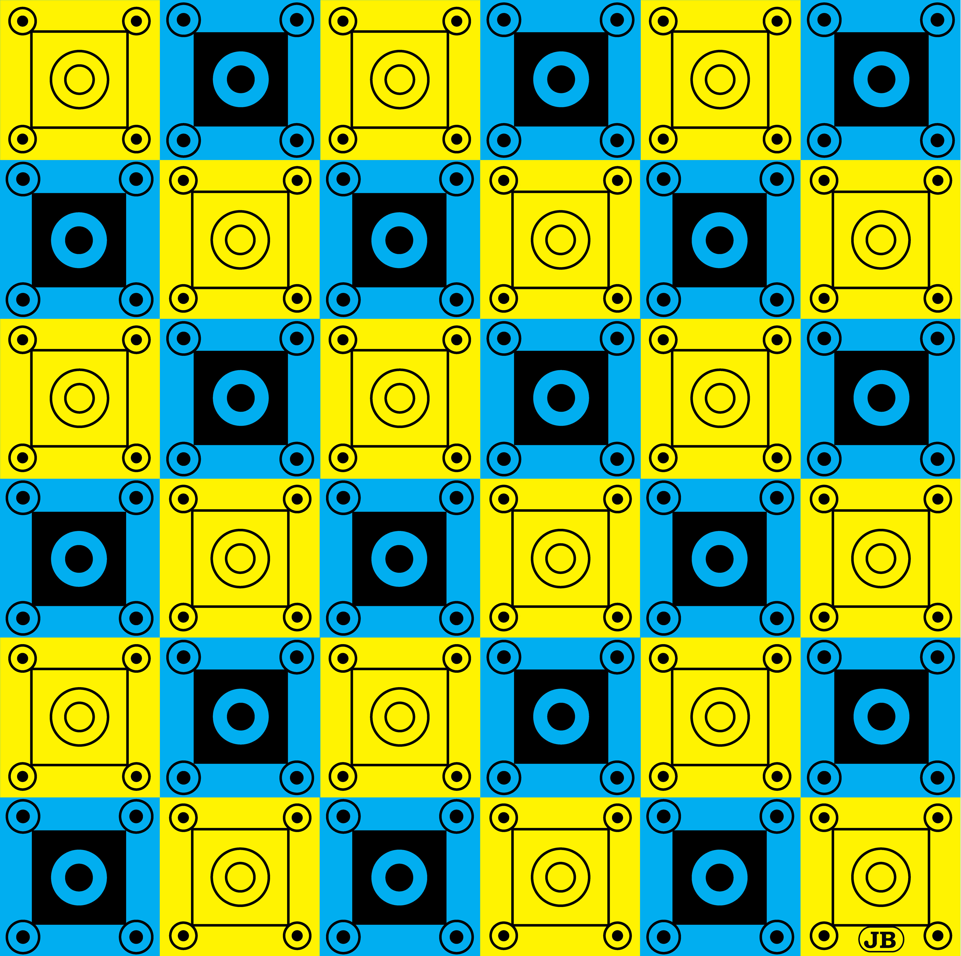 Domestic Partner Pattern 2 - Digital Art, 2024