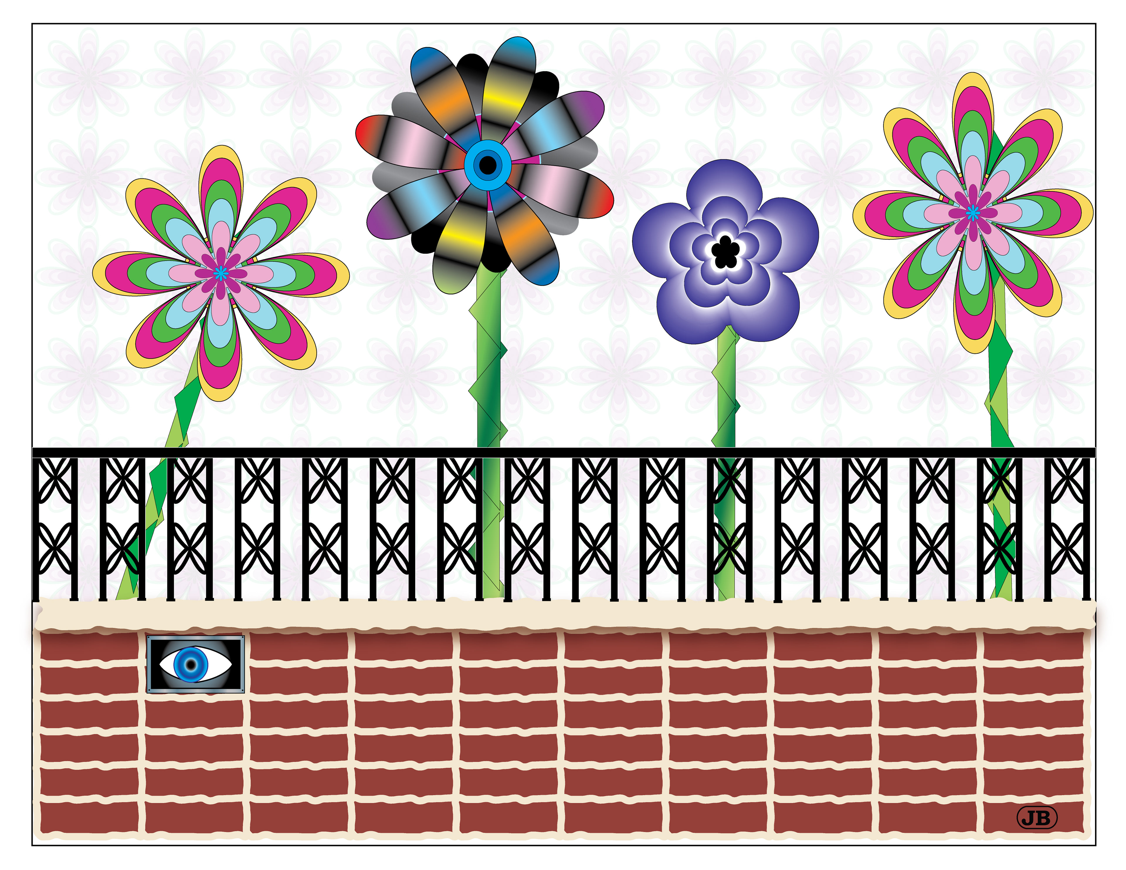 Evil Eye, Digital Art, 2006