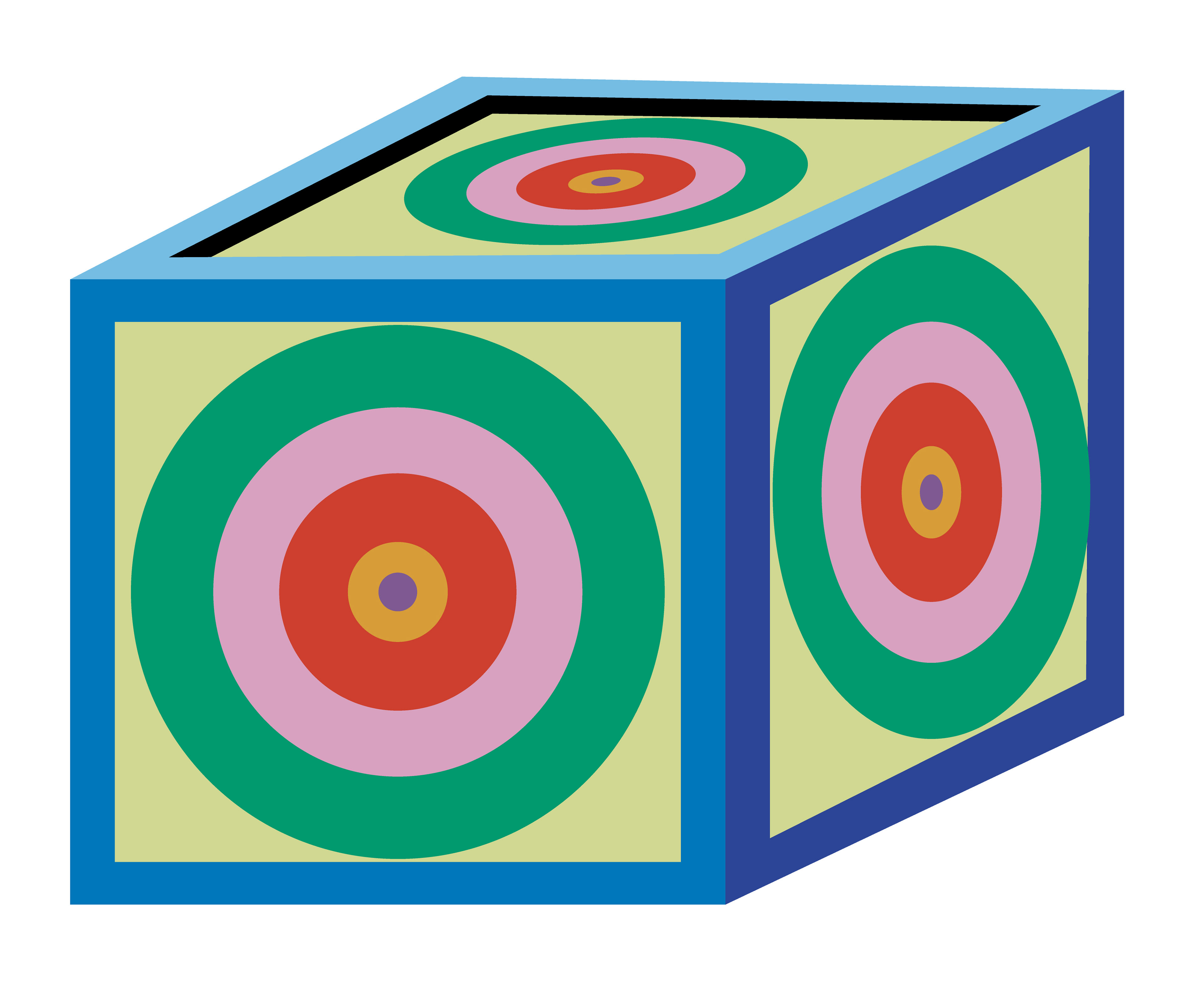 Toy Garden, Vector Drawing 10, 2021