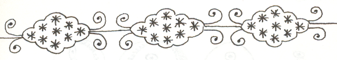 Wallpaper Clouds, Pen and Ink on Paper, 2001