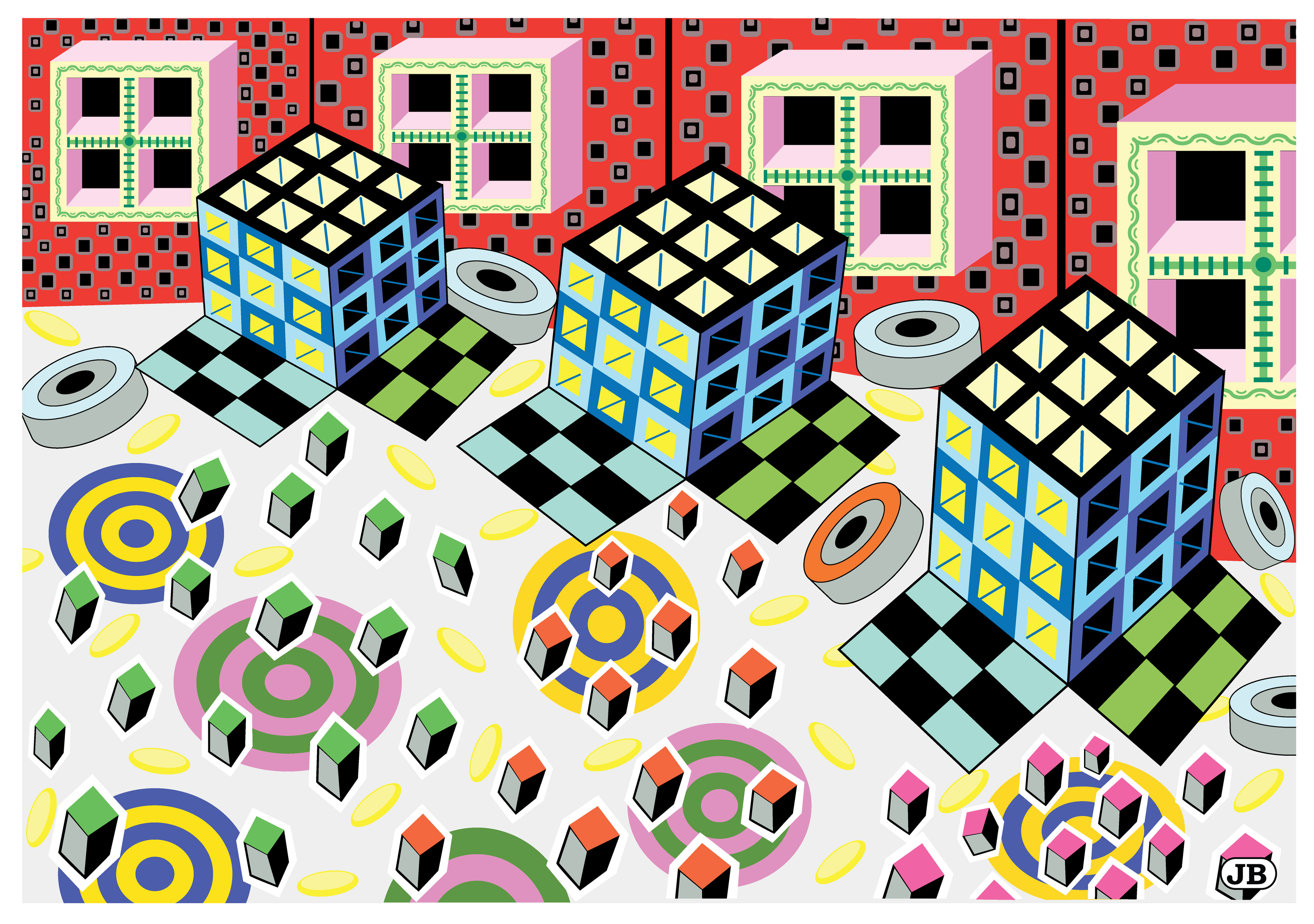 Moving Day, Digital Art, 2007