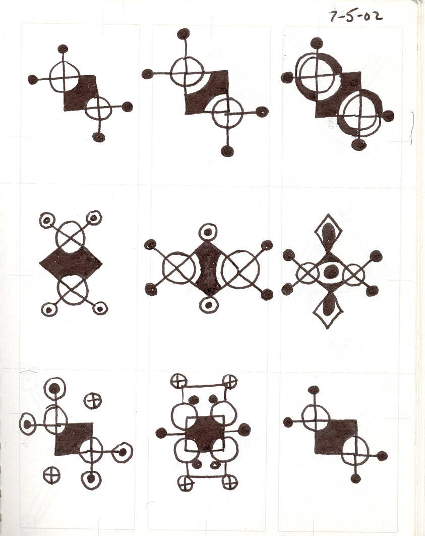 002-07-05-a - Pen and Ink on Paper