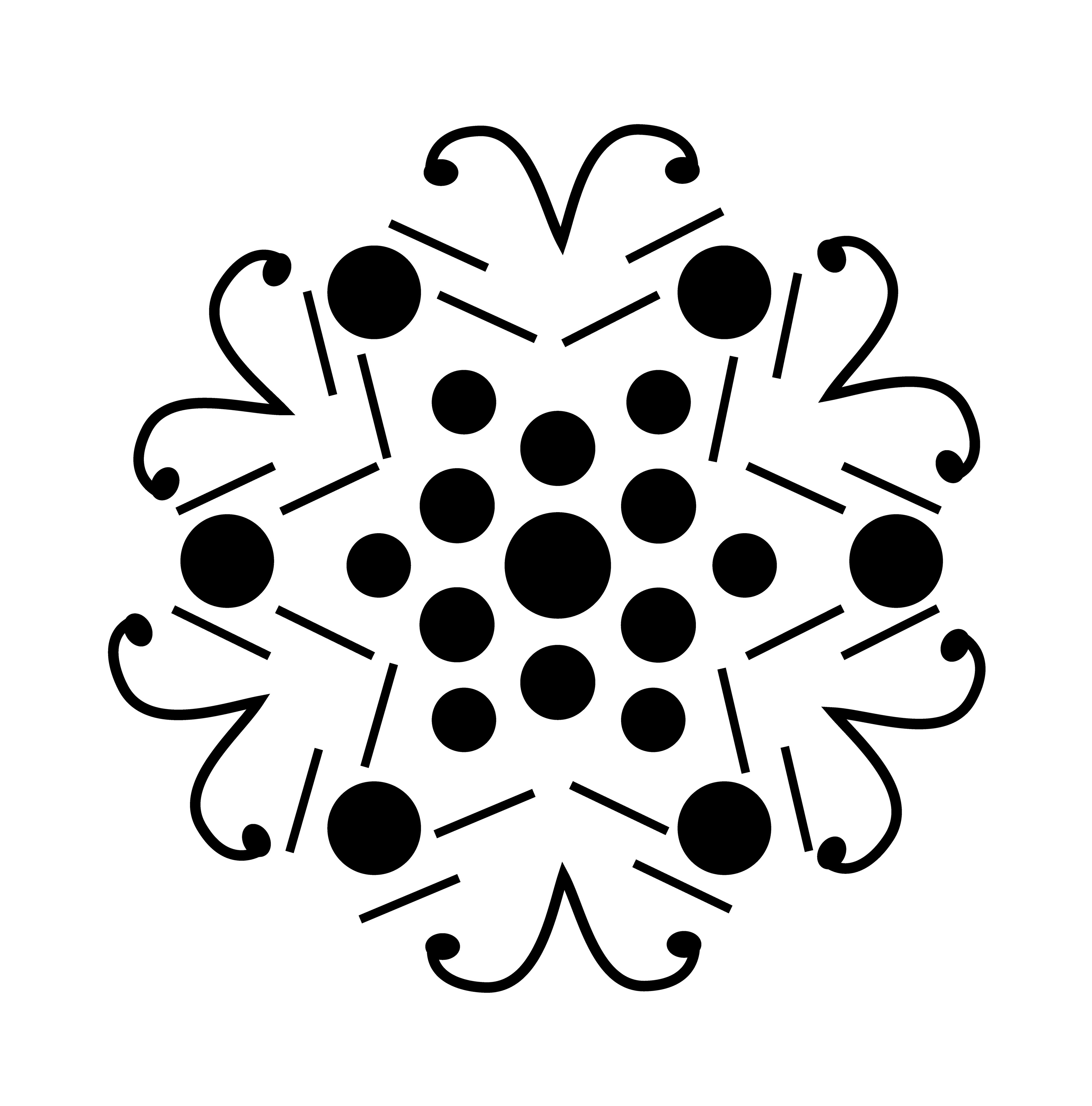 Star Signal, Vector Drawing, 2022