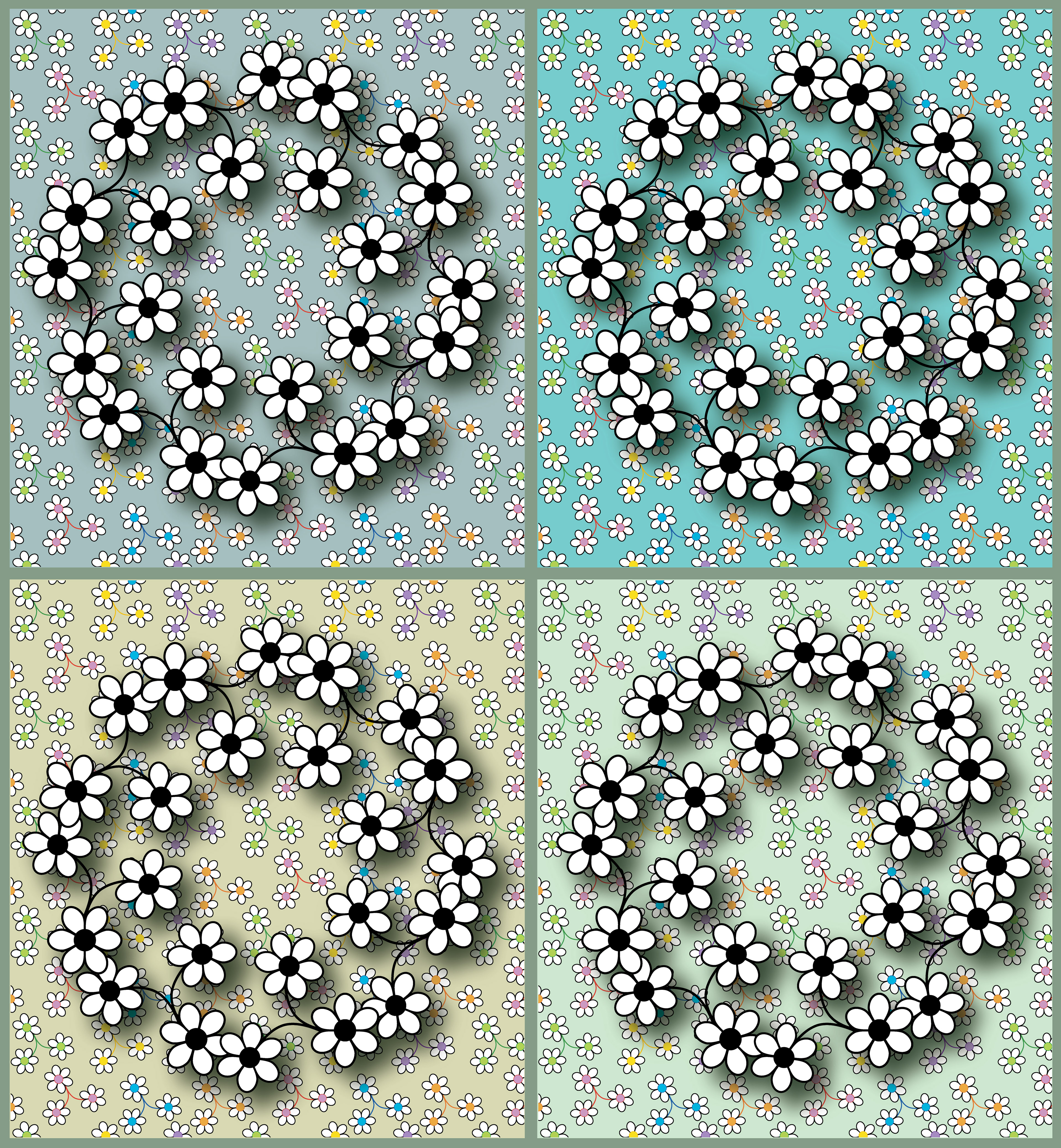 Nose Gay, Digital Art, Pattern 1, 2025