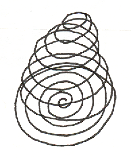 Sketch for Spiral Storm - 1991-07-10-JB-d7