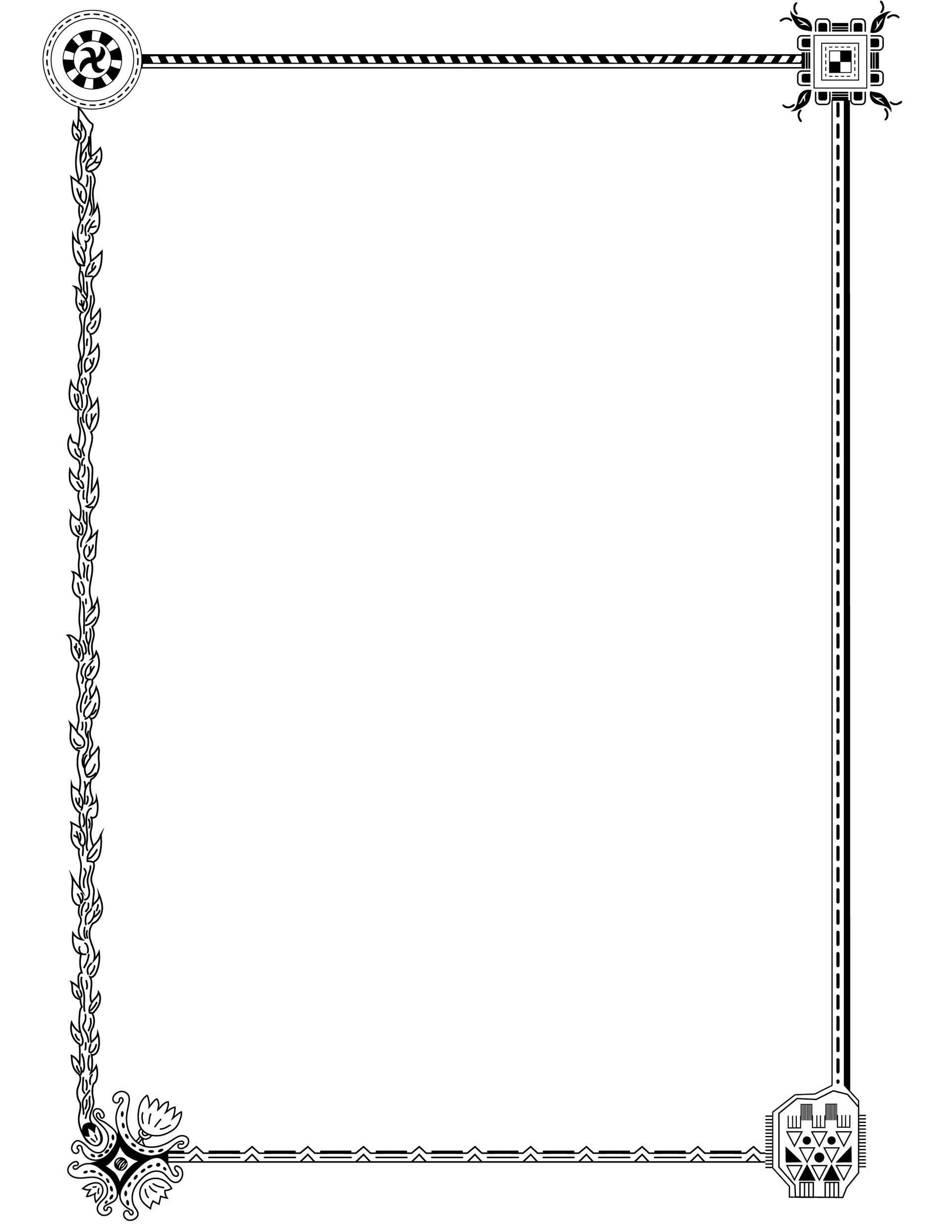 East Coast Writing Paper, Digital Art, 2024