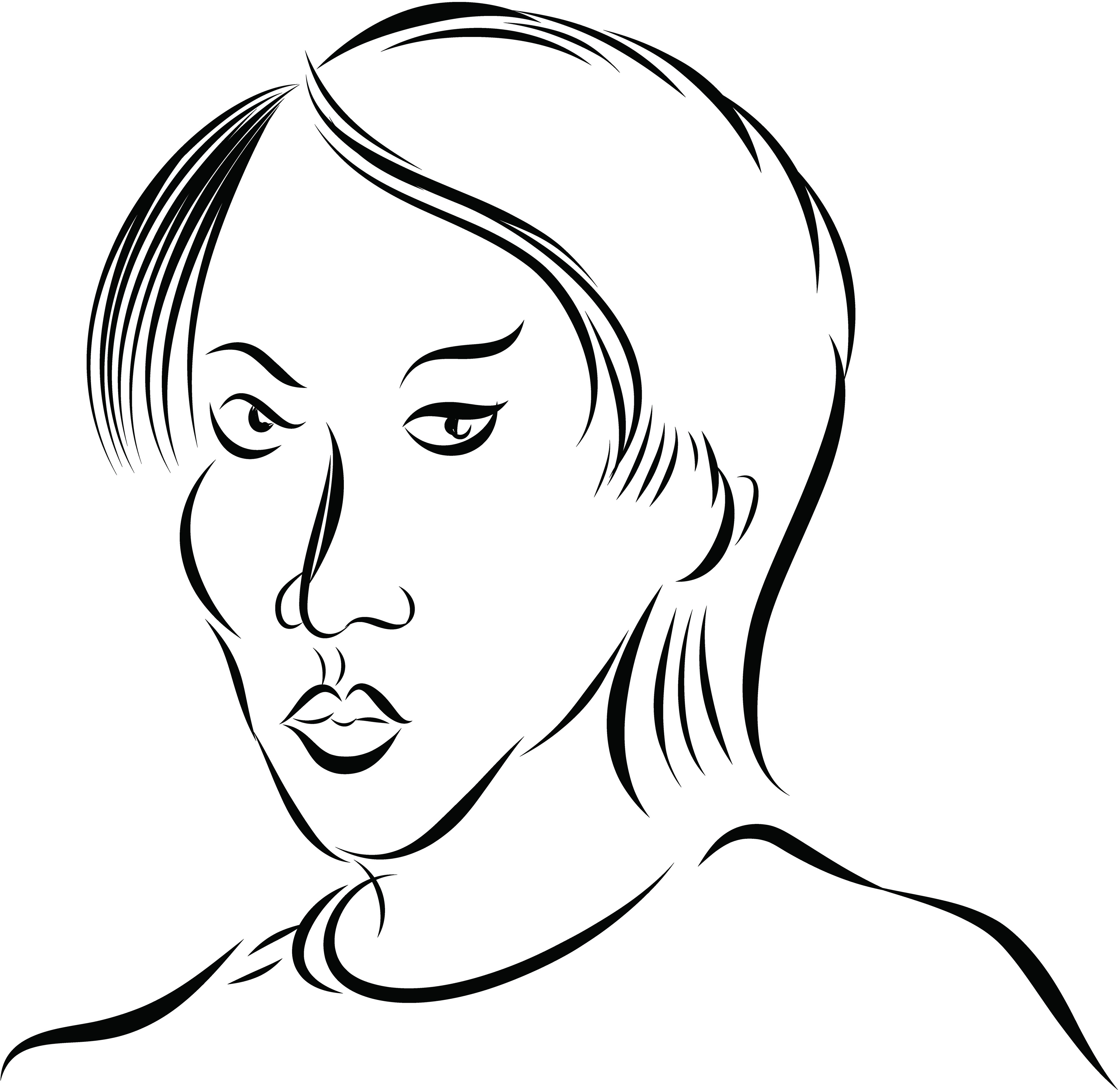 Watchful Face, Digital Art, 2021