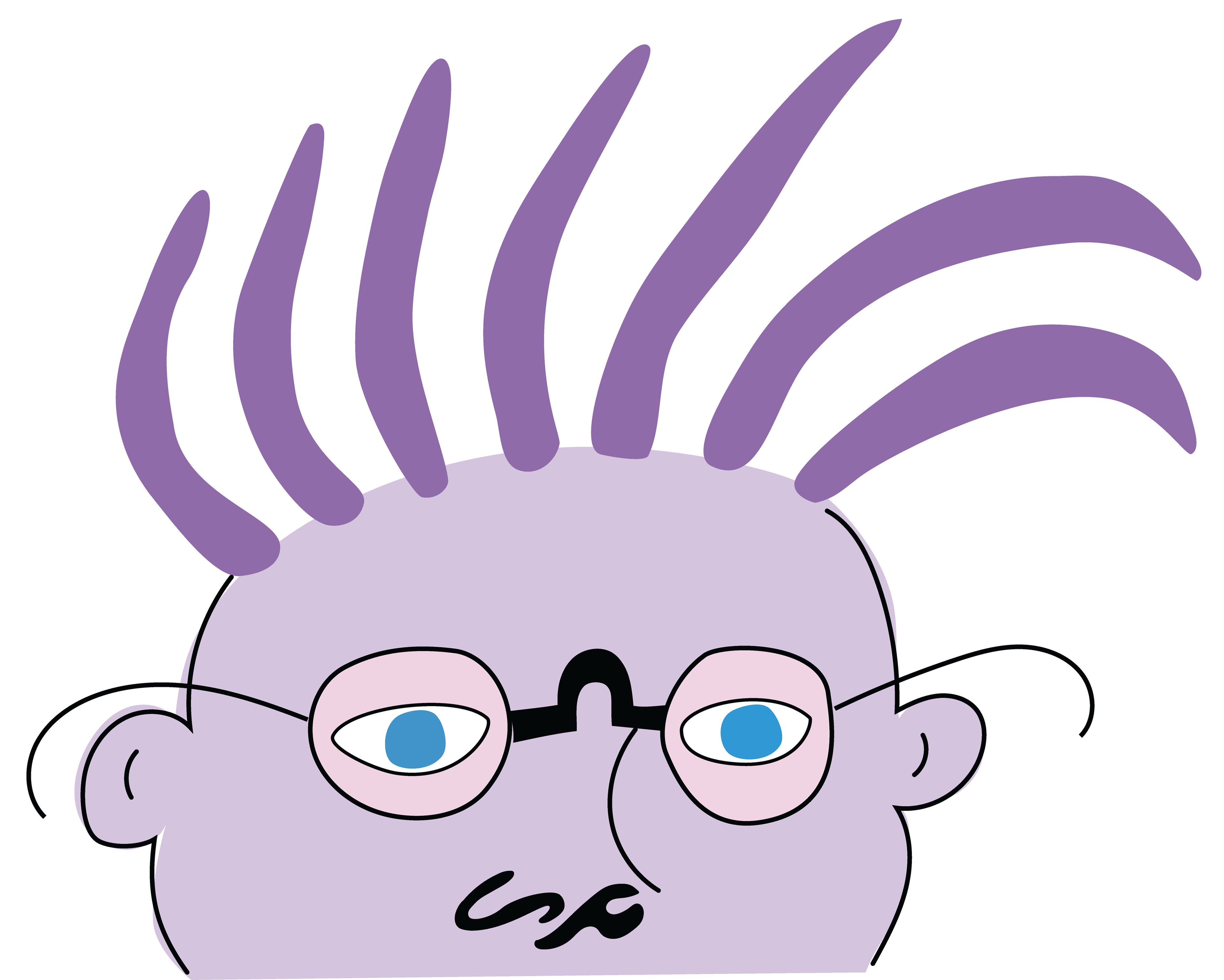 Four Eyes, Digital Art, Artwork Face 1, 2025