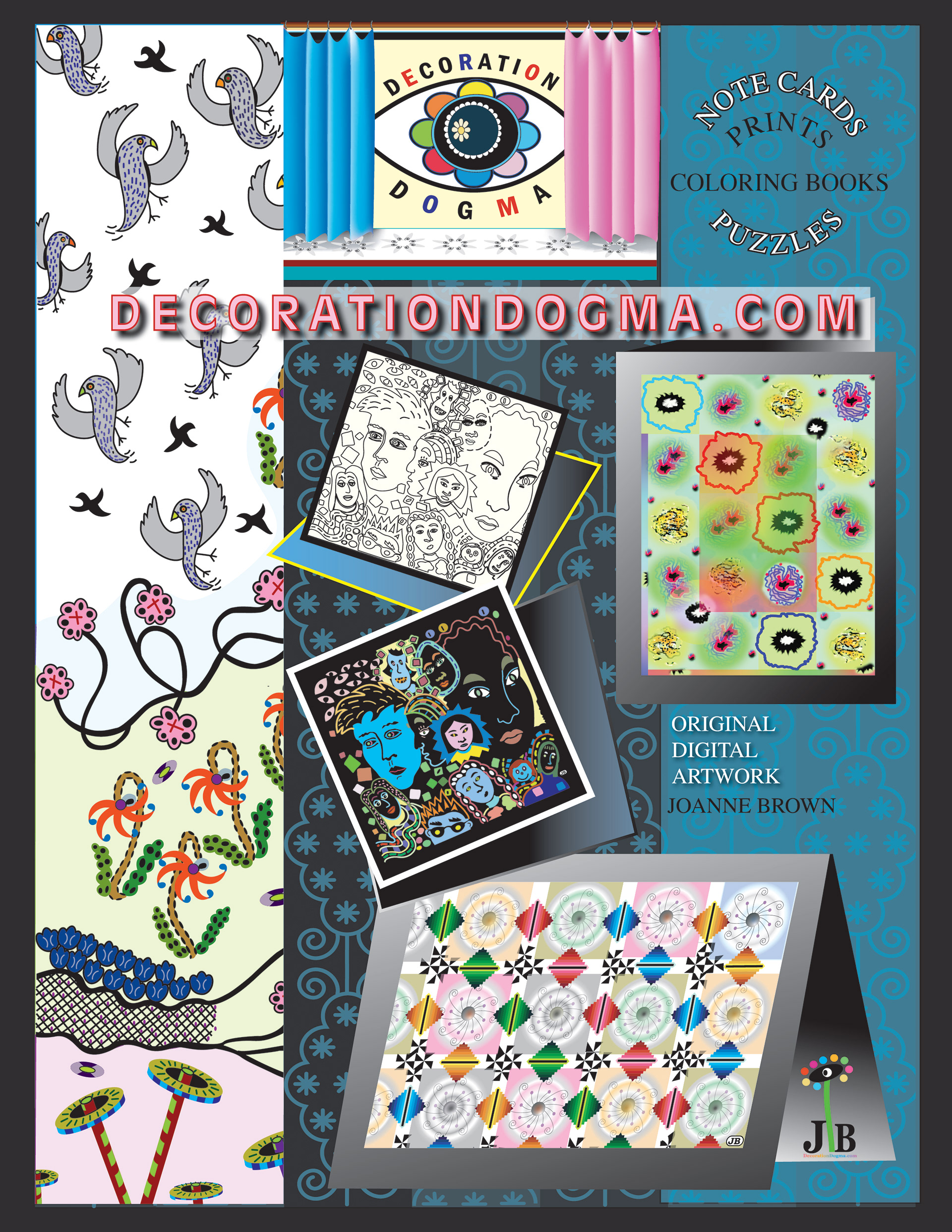 Poster for Decoration Dogma, Digital Art, 2006