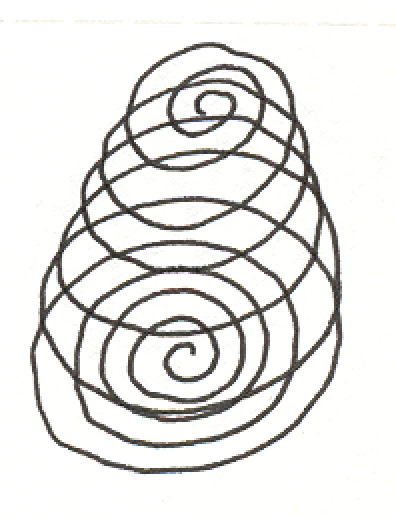 Sketch for Spiral Storm - 1991-07-10-JB-d8