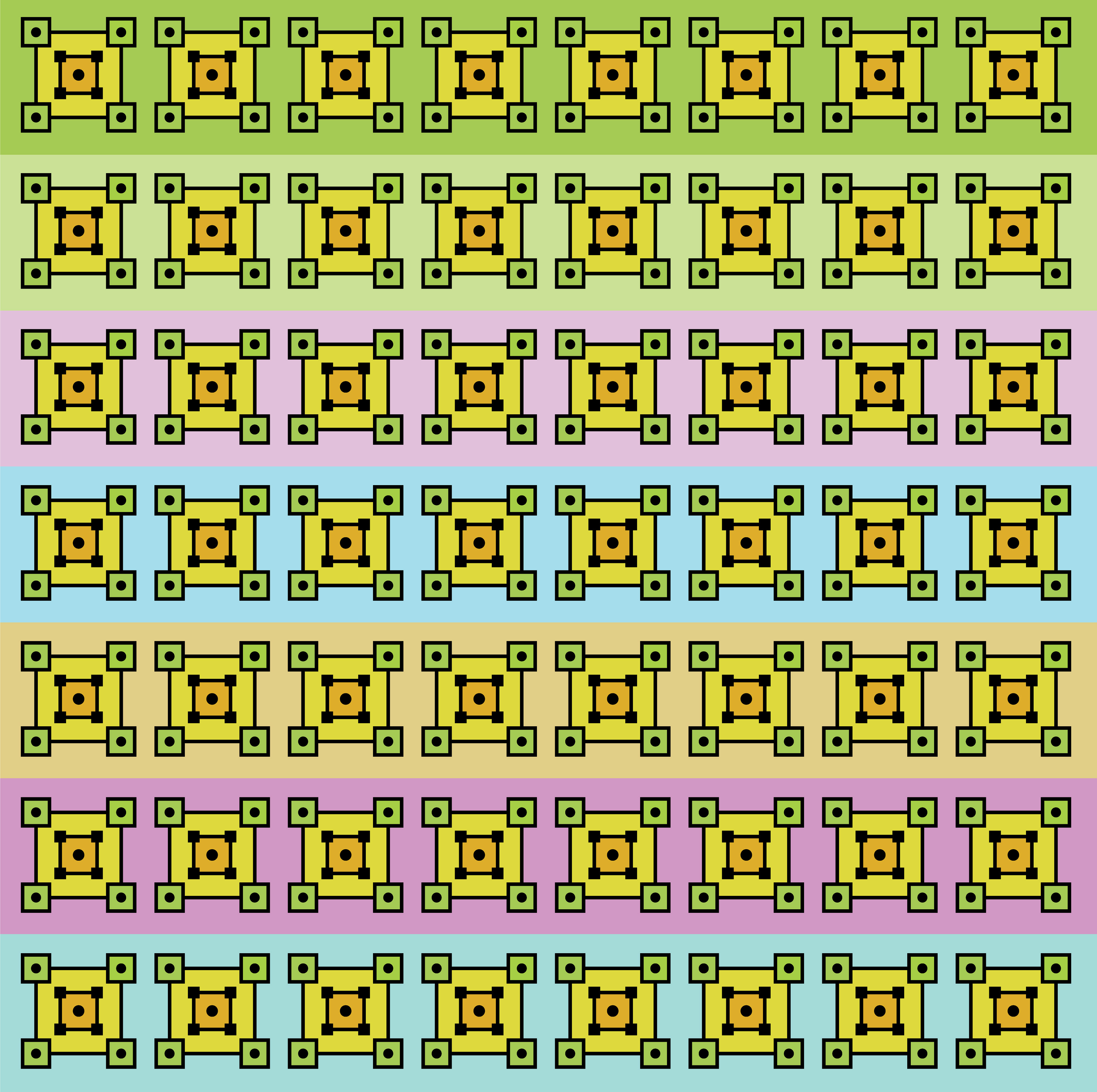 Playpens, Digital Art, Pattern 3, 2025